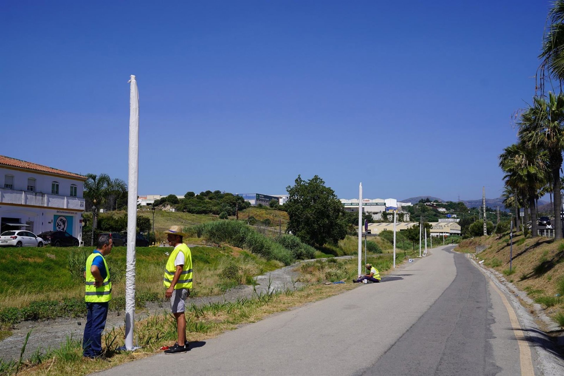 El plan especial de Estepona para dotar de alumbrado a zonas del extrarradio suma otras trece calles