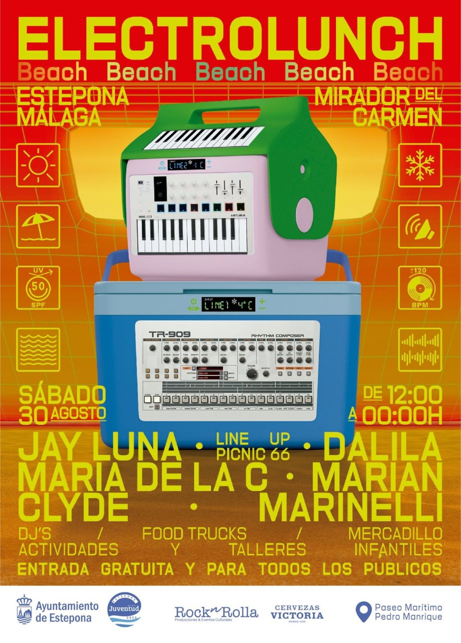 Estepona celebrará este sábado el festival de música electrónica gratuito 'Electrolunch'