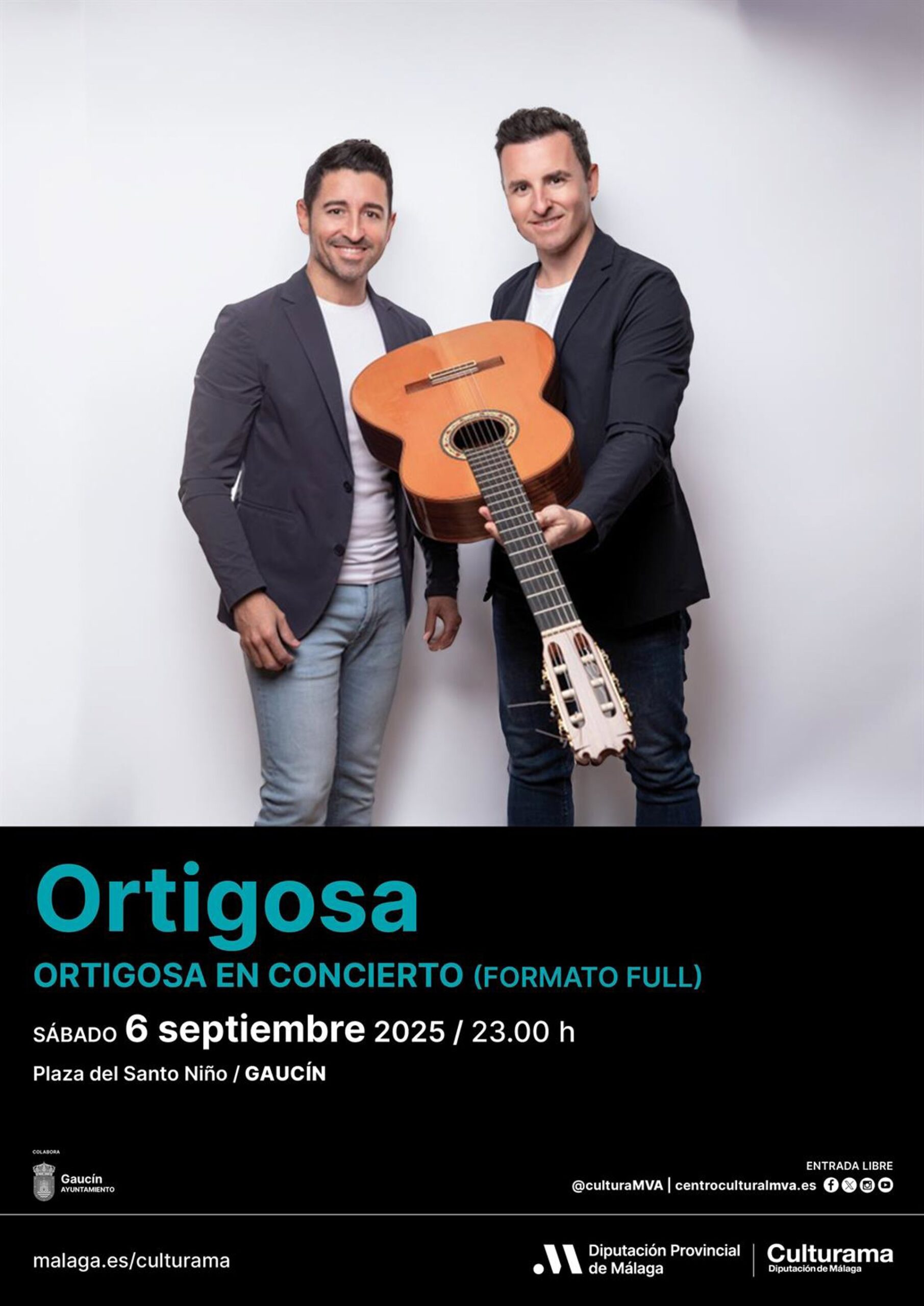 La música en la provincia protagonizará las próximas actividades culturales de la Diputación