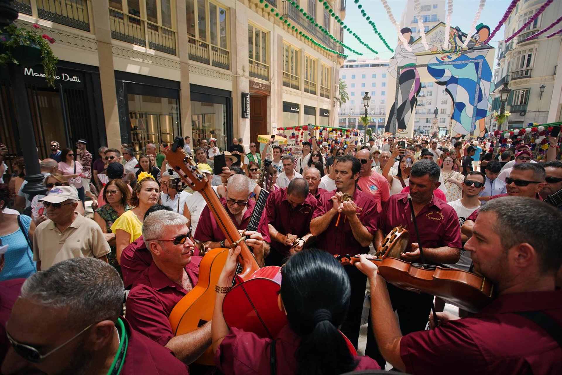 La ocupación hotelera durante la Feria de Málaga está cercana al 90%, dos puntos inferior a la de 2024