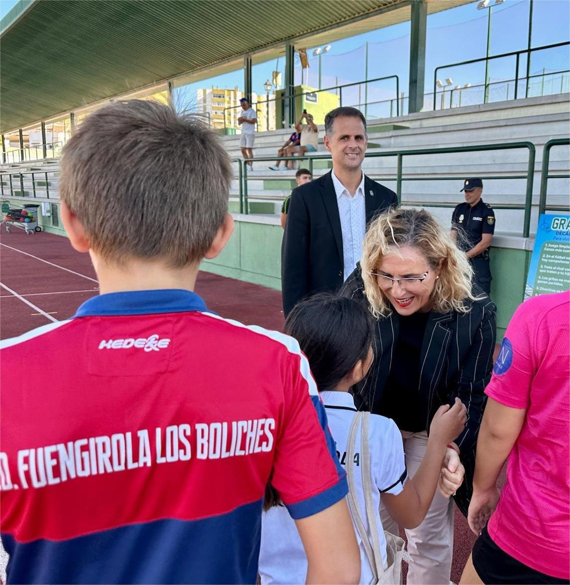 Ayuntamiento de Fuengirola lanza la campaña 'Gradas en paz' para fomentar respeto y convivencia en fútbol base