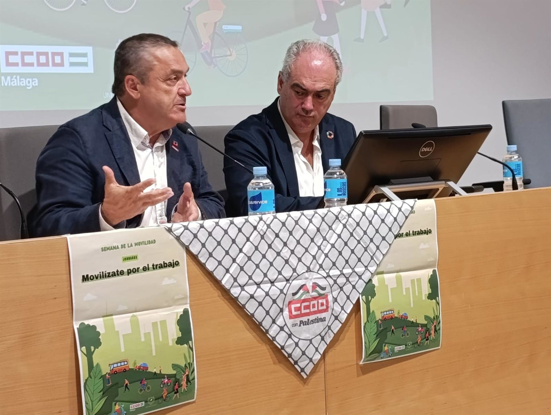 CCOO advierte en unas jornadas de que hay 13 accidentes diarios en desplazamientos para ir al trabajo