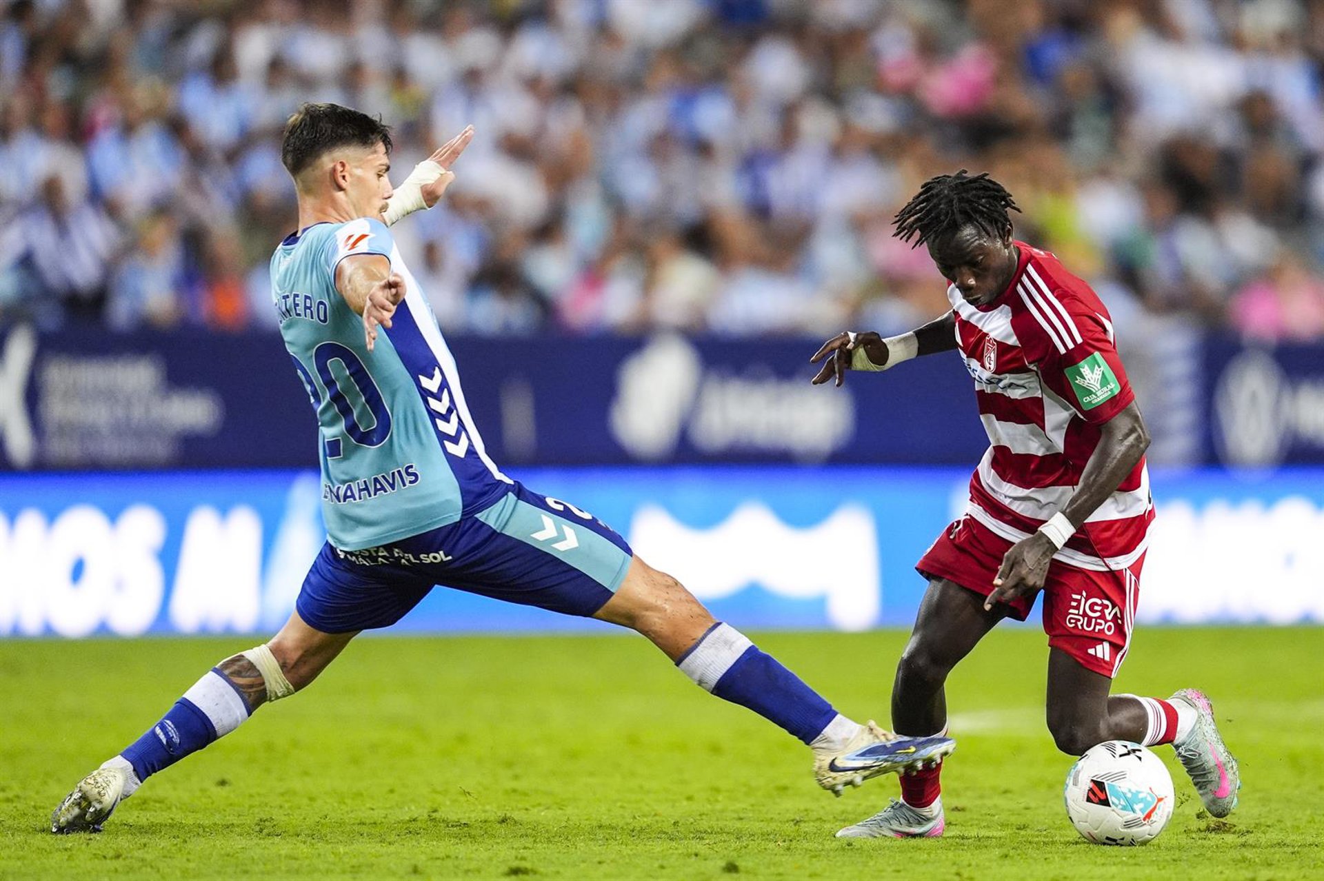 Declarado de alto riesgo el partido entre el Málaga CF y el Cádiz CF