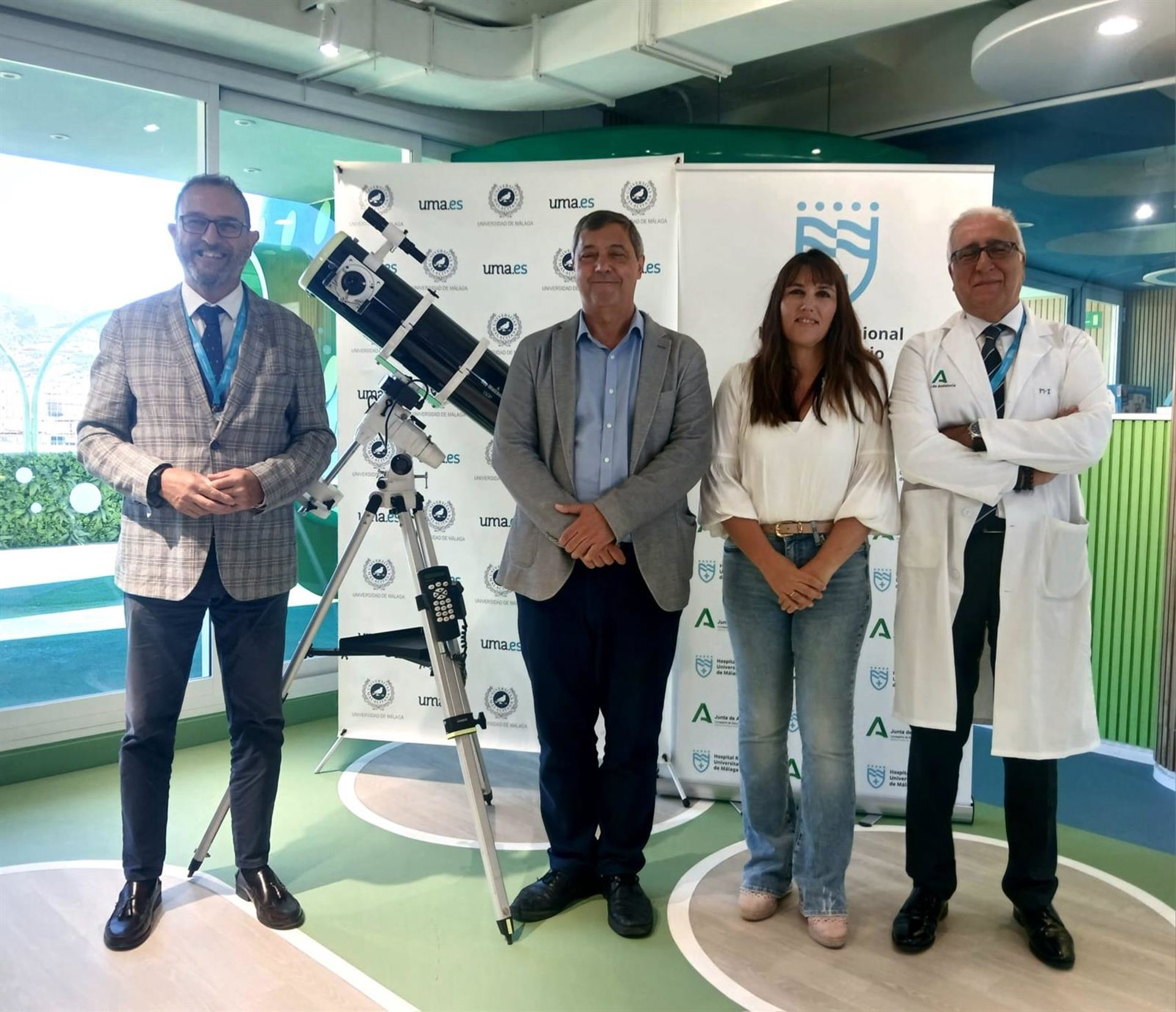 El Hospital Materno y la UMA se unen para impulsar talleres educativos y creativos con pacientes pediátricos