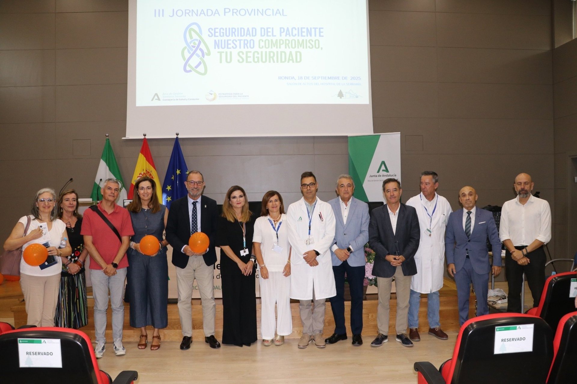 El Hospital de la Serranía de Ronda celebra la III Jornada Provincial de Seguridad del Paciente