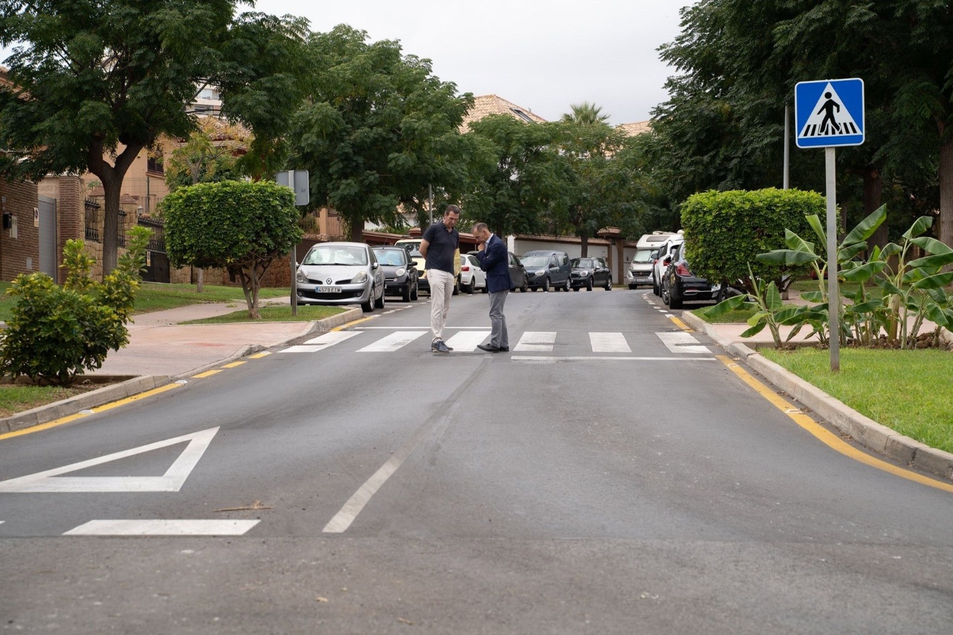 El Plan de Asfaltado de Benalmádena encara su recta final tras renovar una veintena de calles y dos rotondas