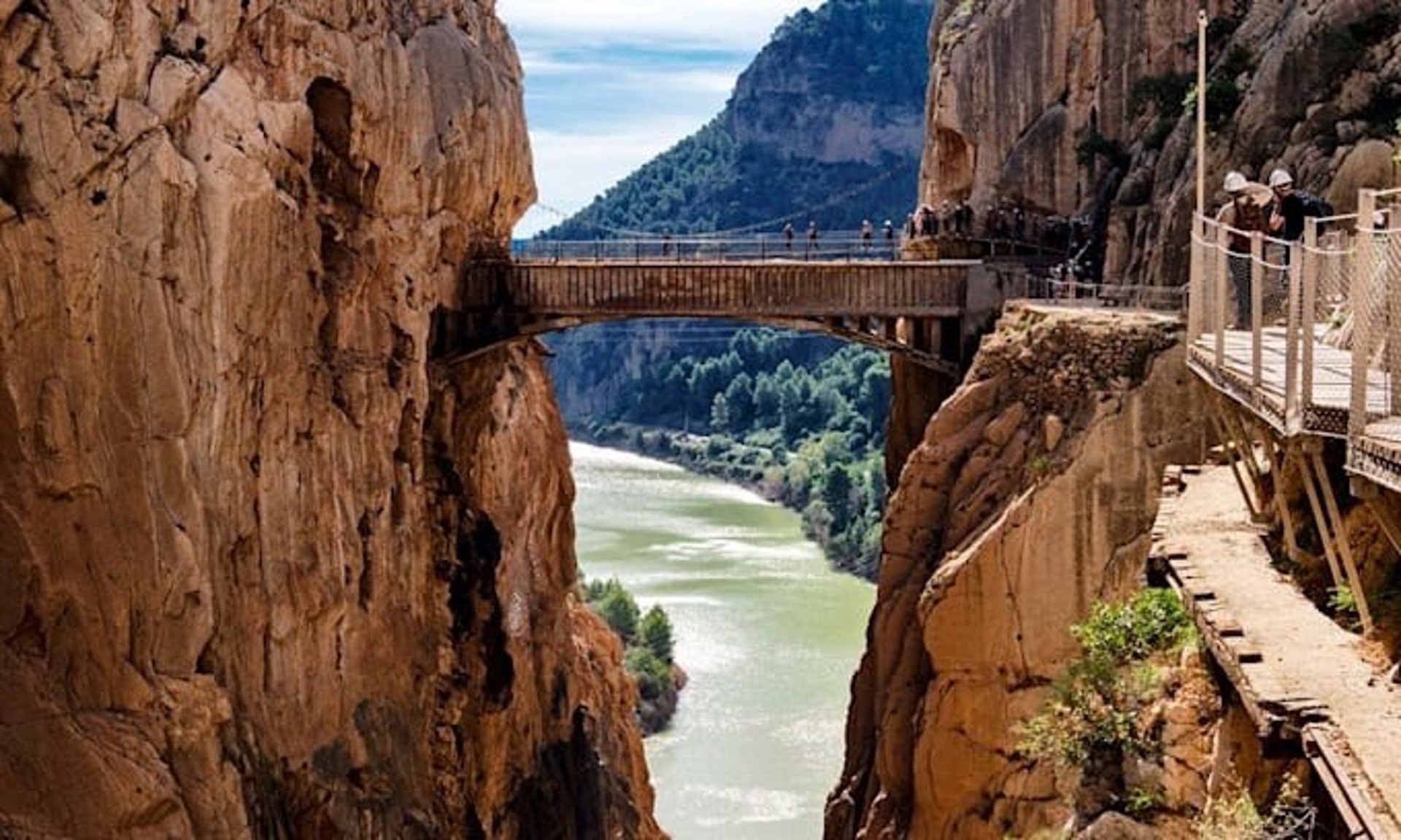 Este miércoles salen a la venta las entradas para visitar el Caminito del Rey del 2 de diciembre al 22 de marzo