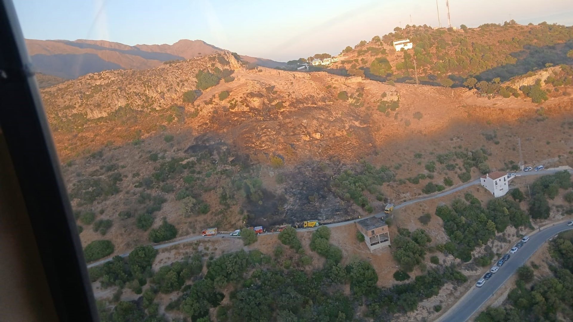 Extinguido el incendio de Casares declarado este martes