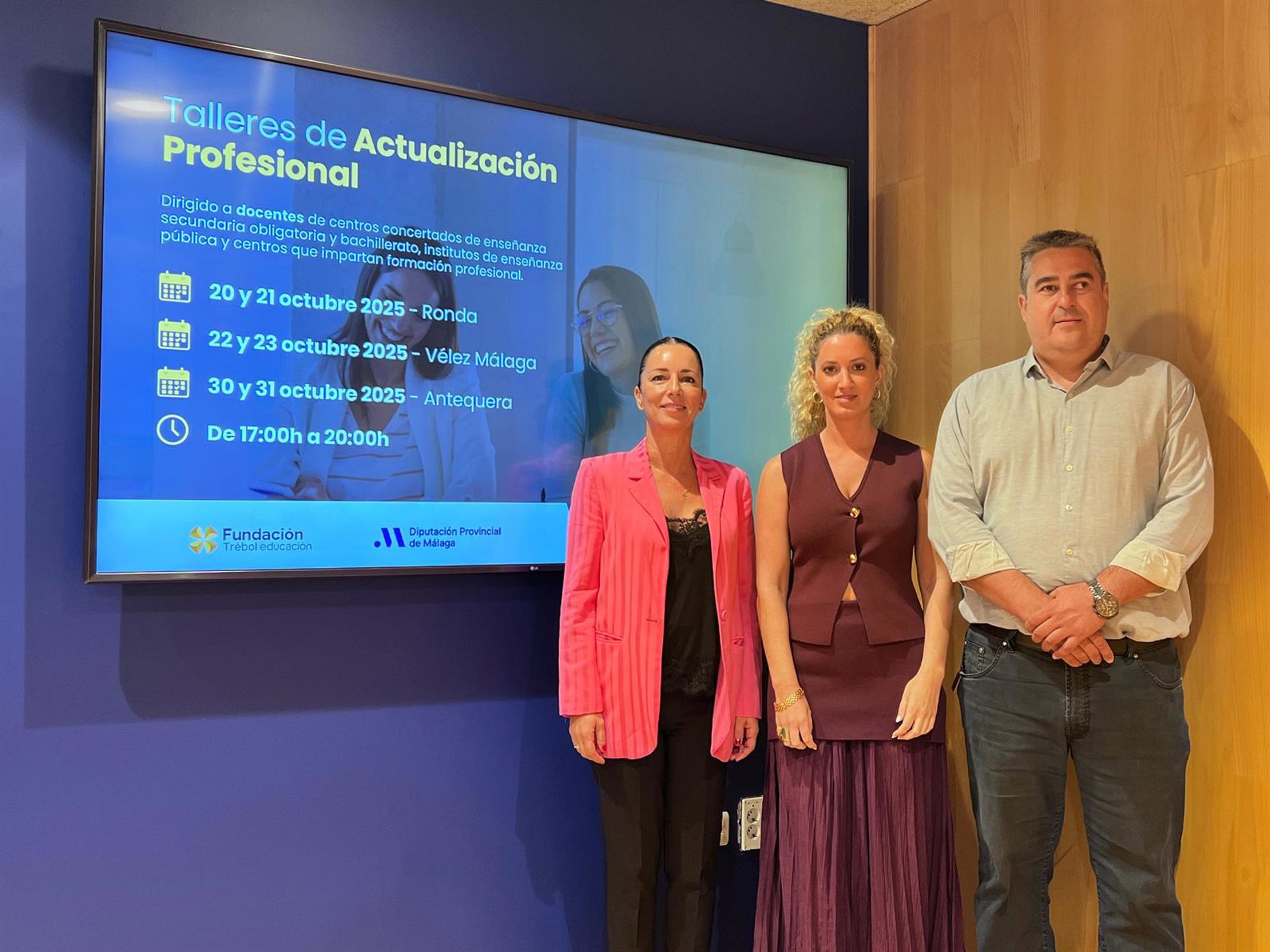 La Diputación organiza talleres de actualización profesional para 75 docentes de Secundaria, Bachillerato y FP