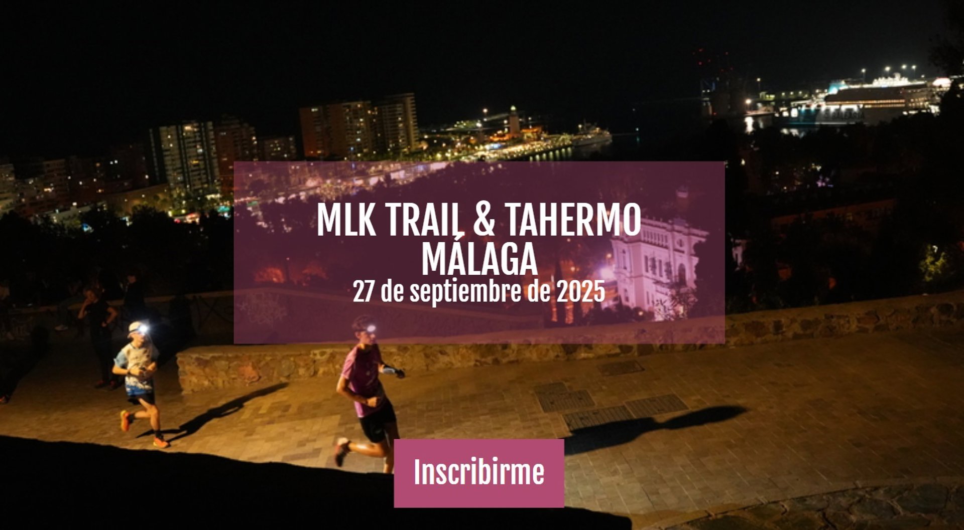 La carrera nocturna Mlk & Tahermo Trail alcanza este sábado su XII edición