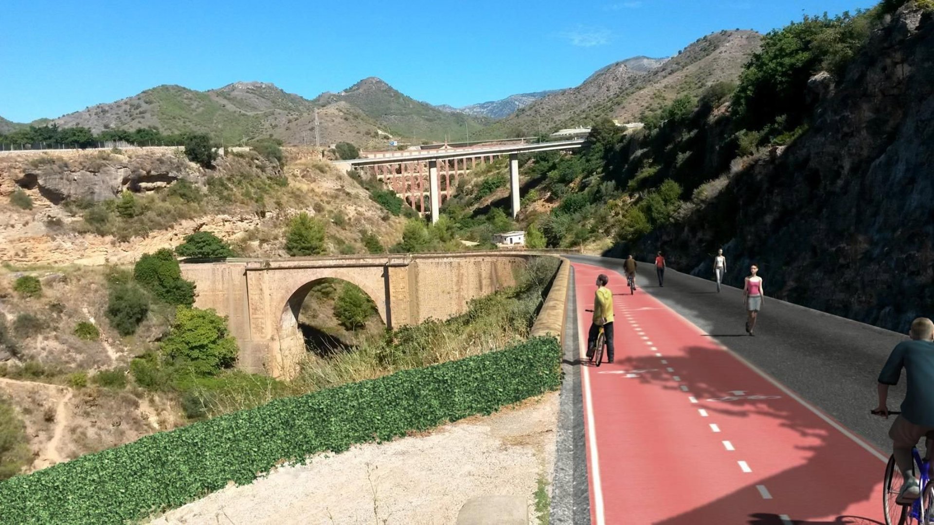 Salen a licitación las obras del nuevo carril bici entre Nerja y Maro