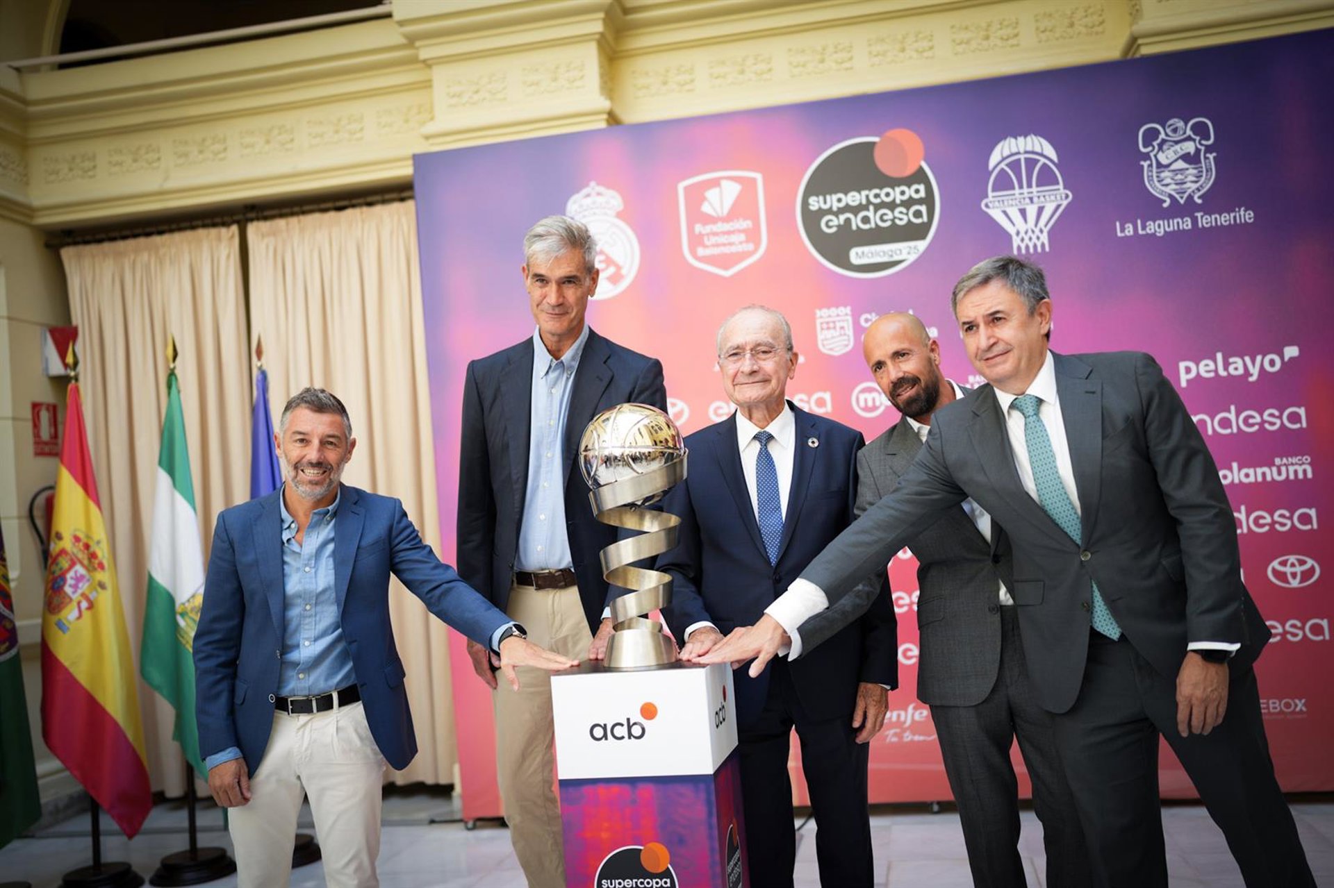 Unicaja - Valencia Basket y Real Madrid - La Laguna Tenerife abrirán la Supercopa Endesa el 27 de septiembre