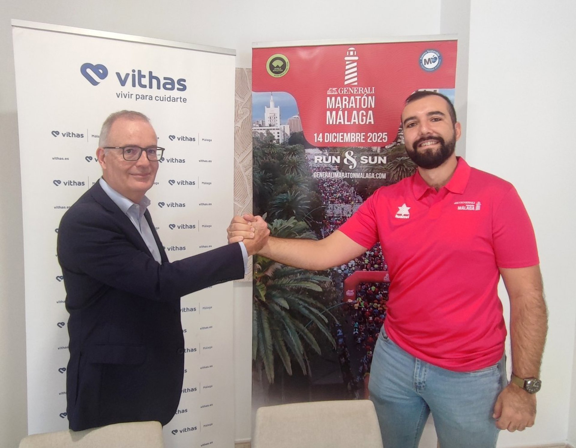 Vithas, nuevo Servicio Médico Oficial del Generali Maratón Málaga
