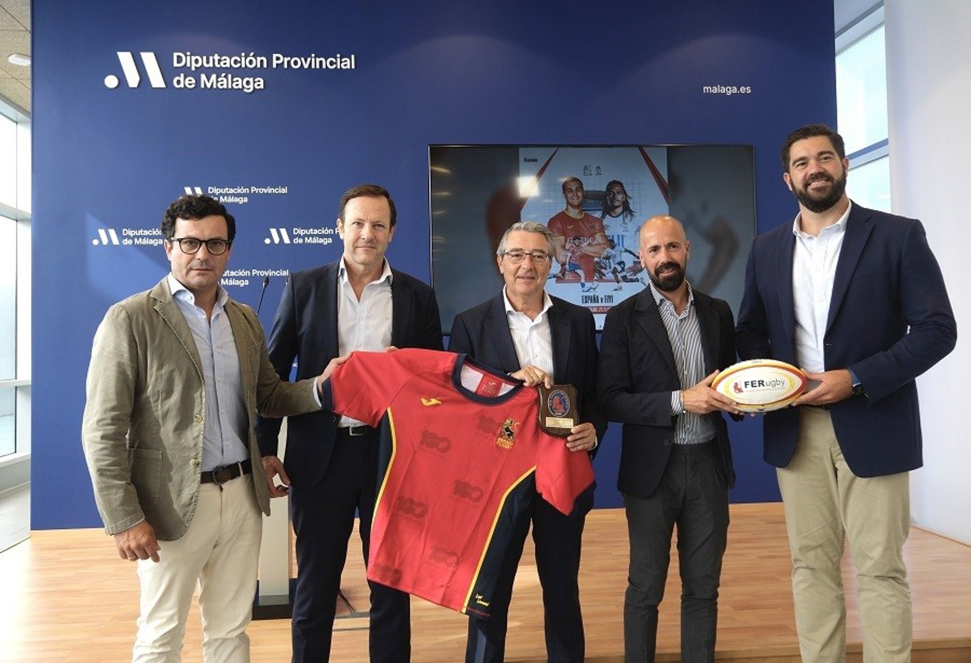 Costa del Sol impulsa su posicionamiento deportivo y presenta el partido de rugby entre España y Fiyi