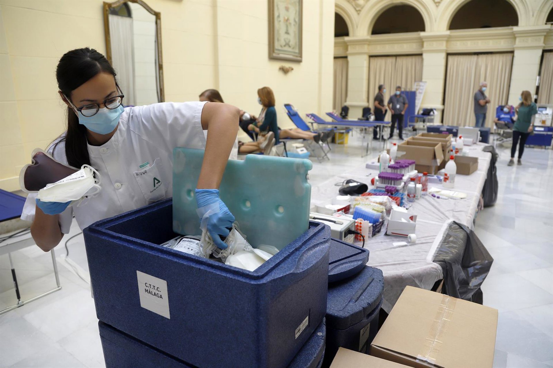 El XVII Maratón de Donación de Sangre prevé alcanzar las 400 donaciones en la capital