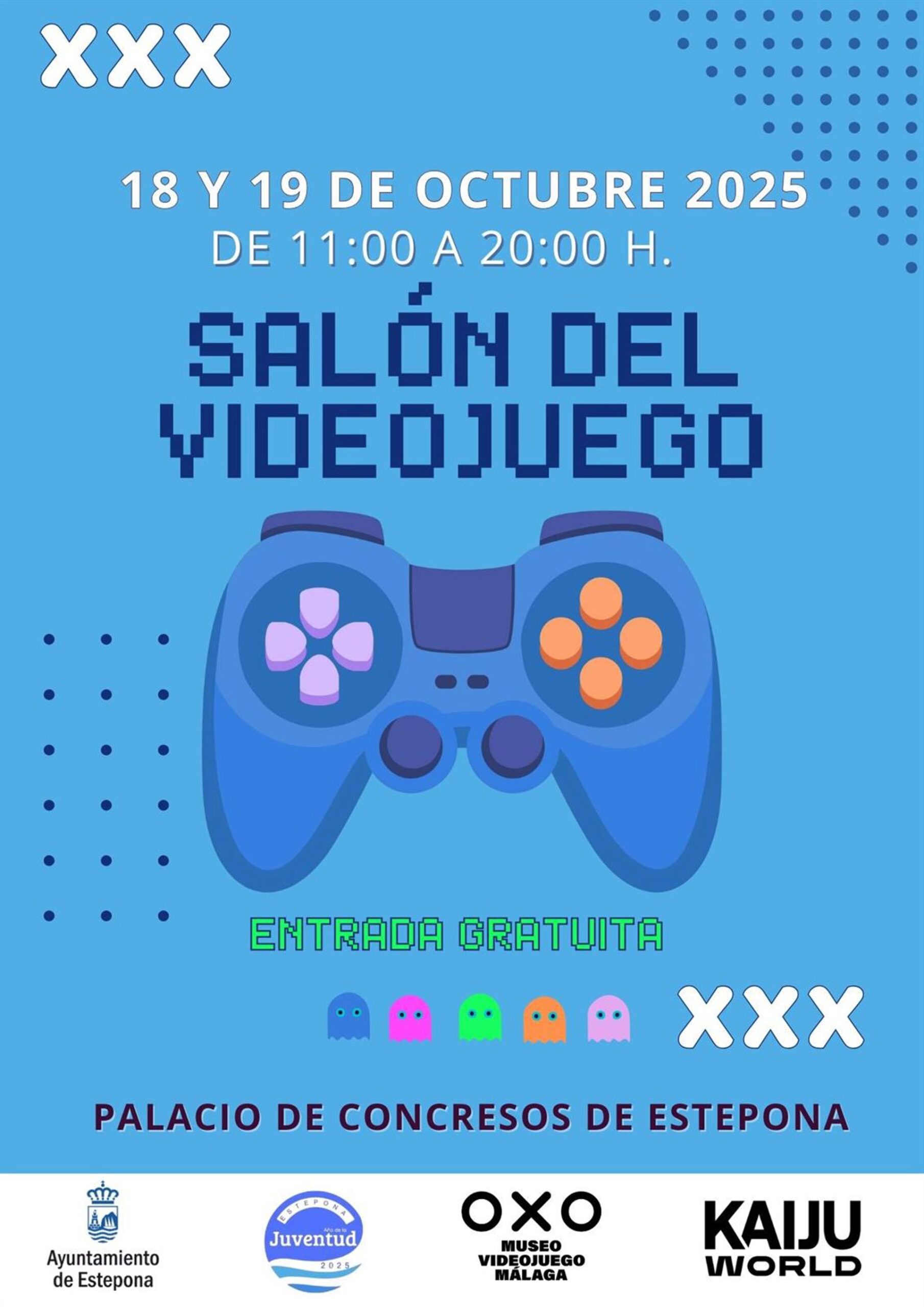 El mundo del videojuego llega a Estepona con un gran salón interactivo para todas las edades