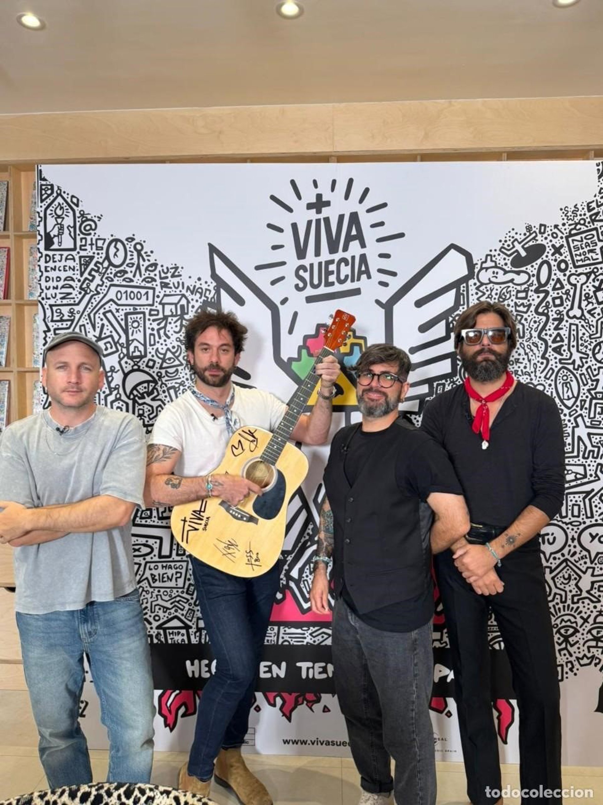 El portal todocoleccion acoge subasta solidaria de guitarras a favor de investigación contra el cáncer