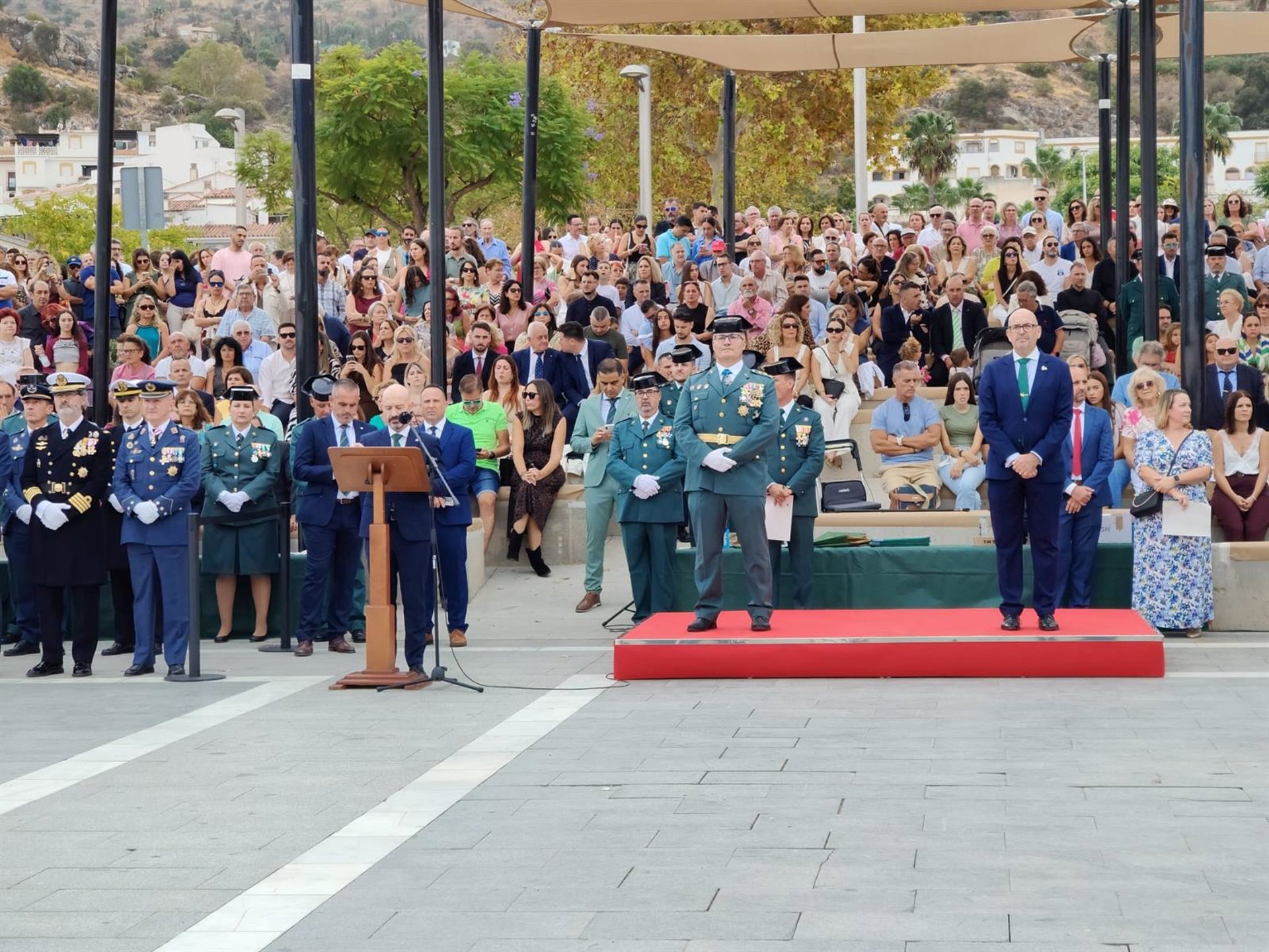 El subdelegado del Gobierno destaca el valor de los casi 2.400 efectivos que componen la Guardia Civil en Málaga