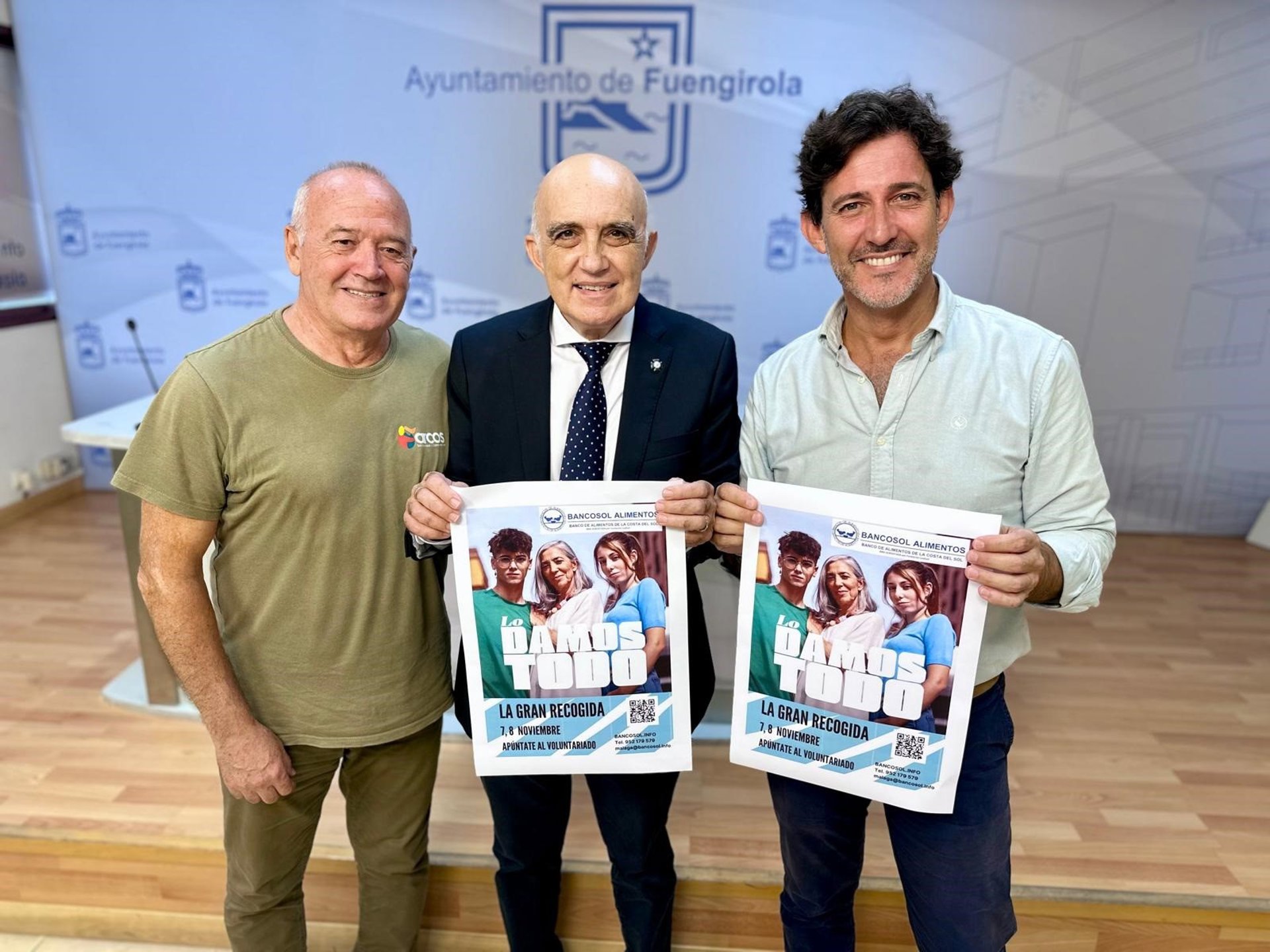 Fuengirola anima a los vecinos a colaborar como voluntarios en La Gran Recogida de Bancosol