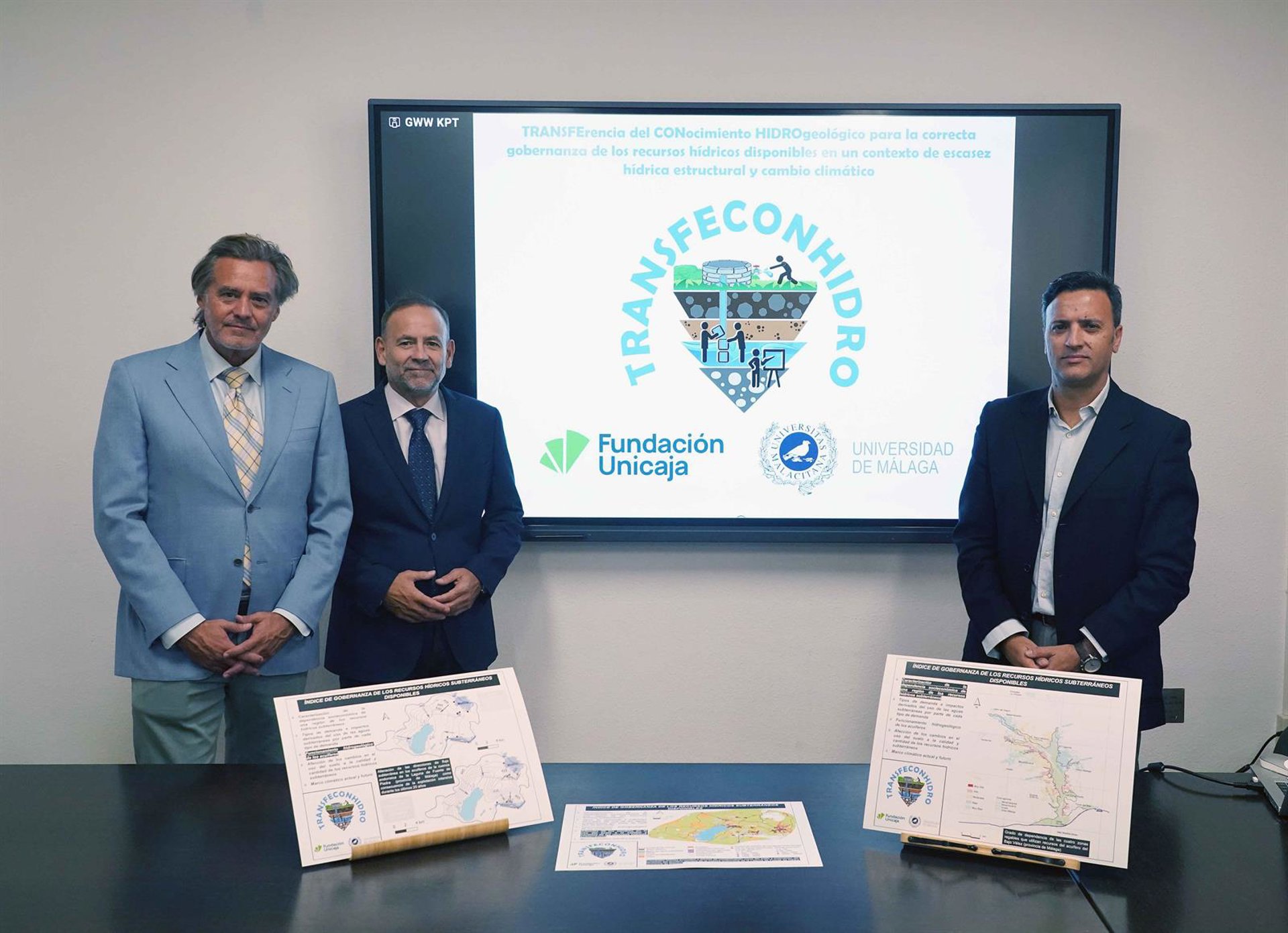 Fundación Unicaja y UMA impulsan un proyecto para avanzar en conocimiento de las aguas subterráneas