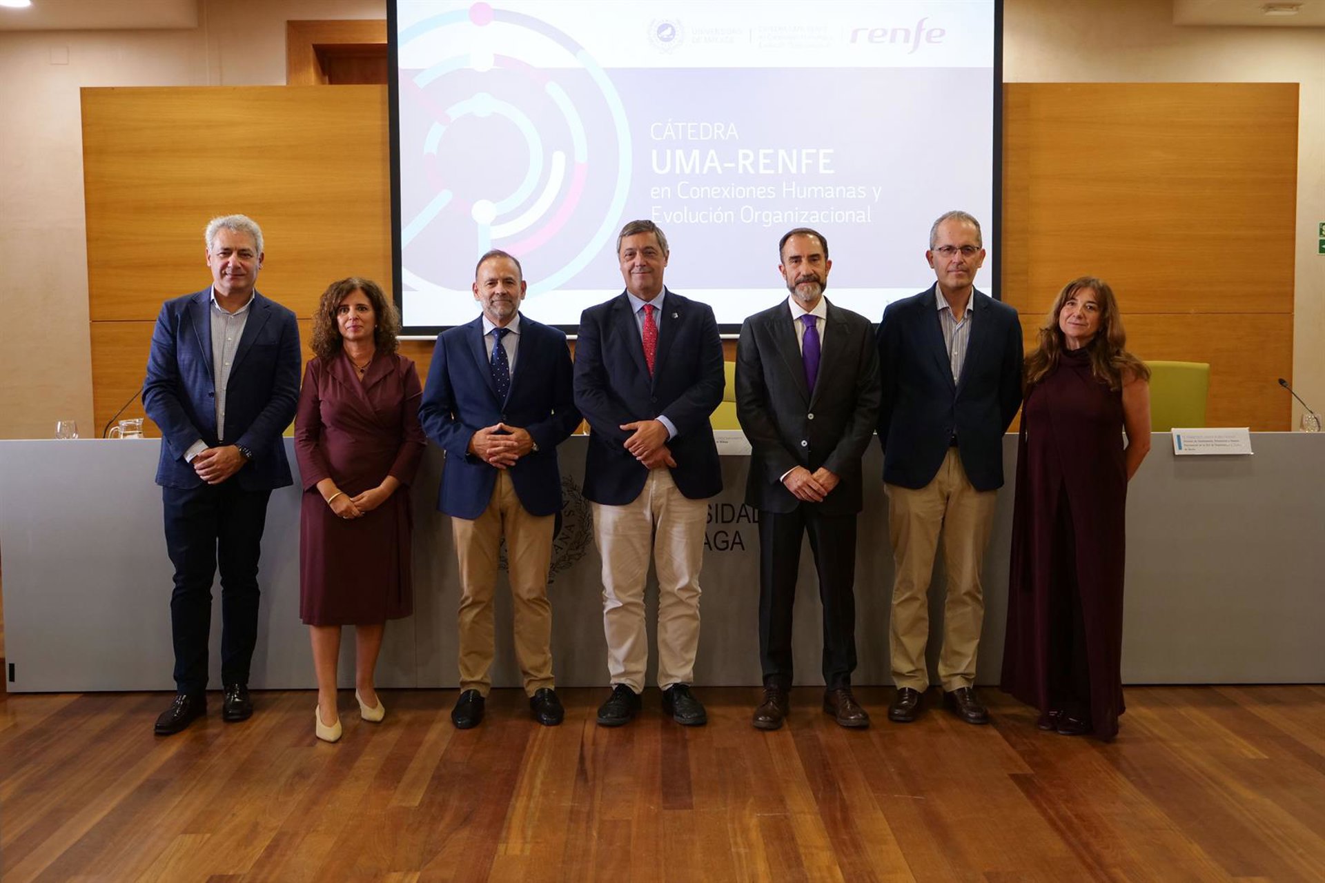 La Universidad de Málaga y Renfe crean la Cátedra en Conexiones Humanas y Evolución Organizacional