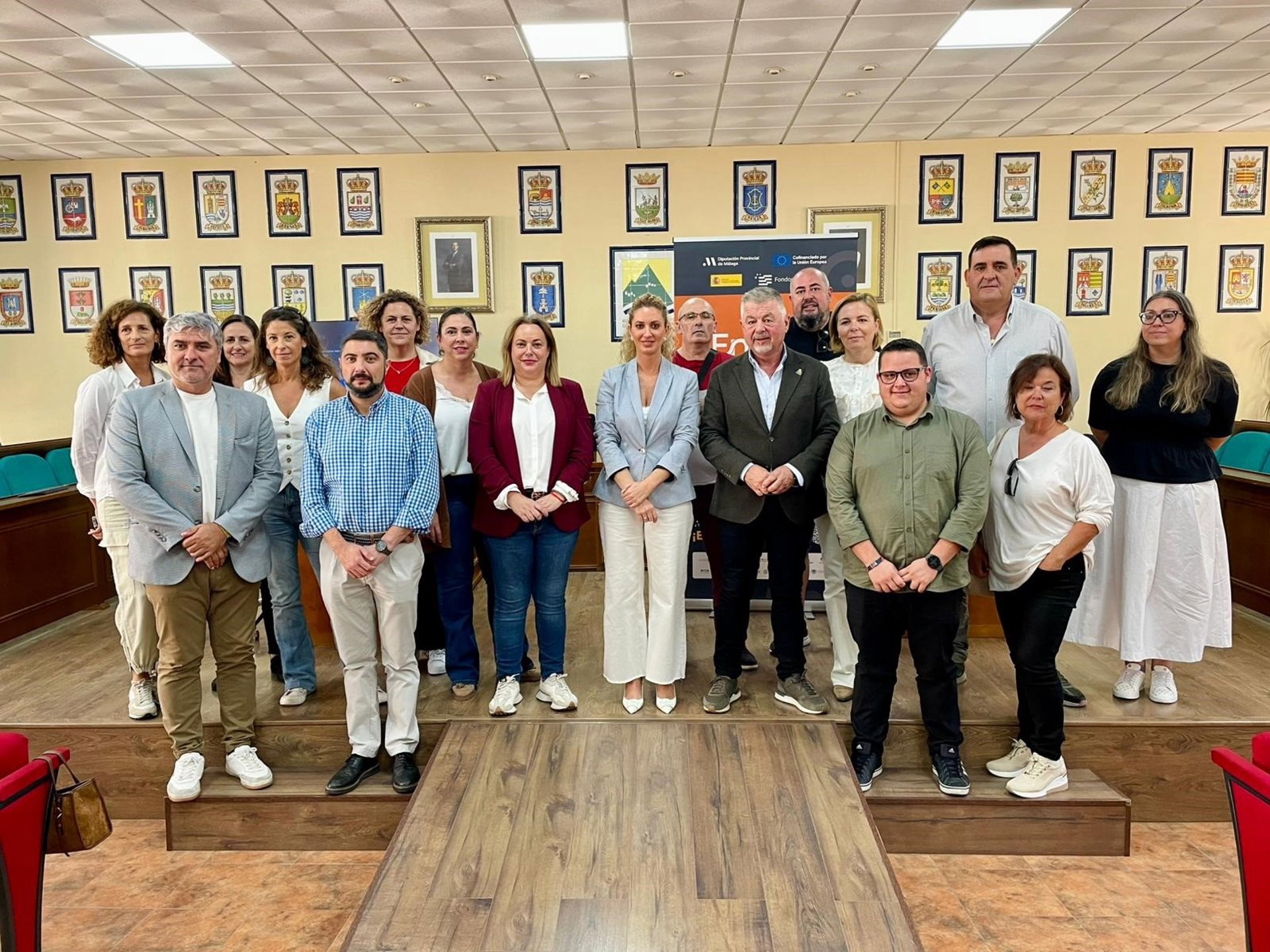 Más de 400 personas en paro de la Axarquía participan en un proyecto de Diputación para mejorar empleabilidad