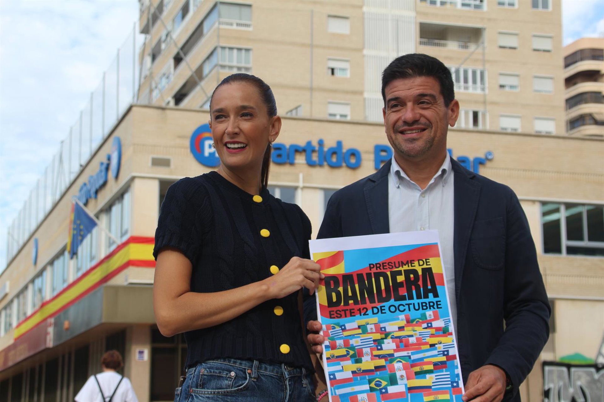 PP anima a los hispanohablantes residentes en la provincia a "presumir de bandera" de cara al 12 de octubre