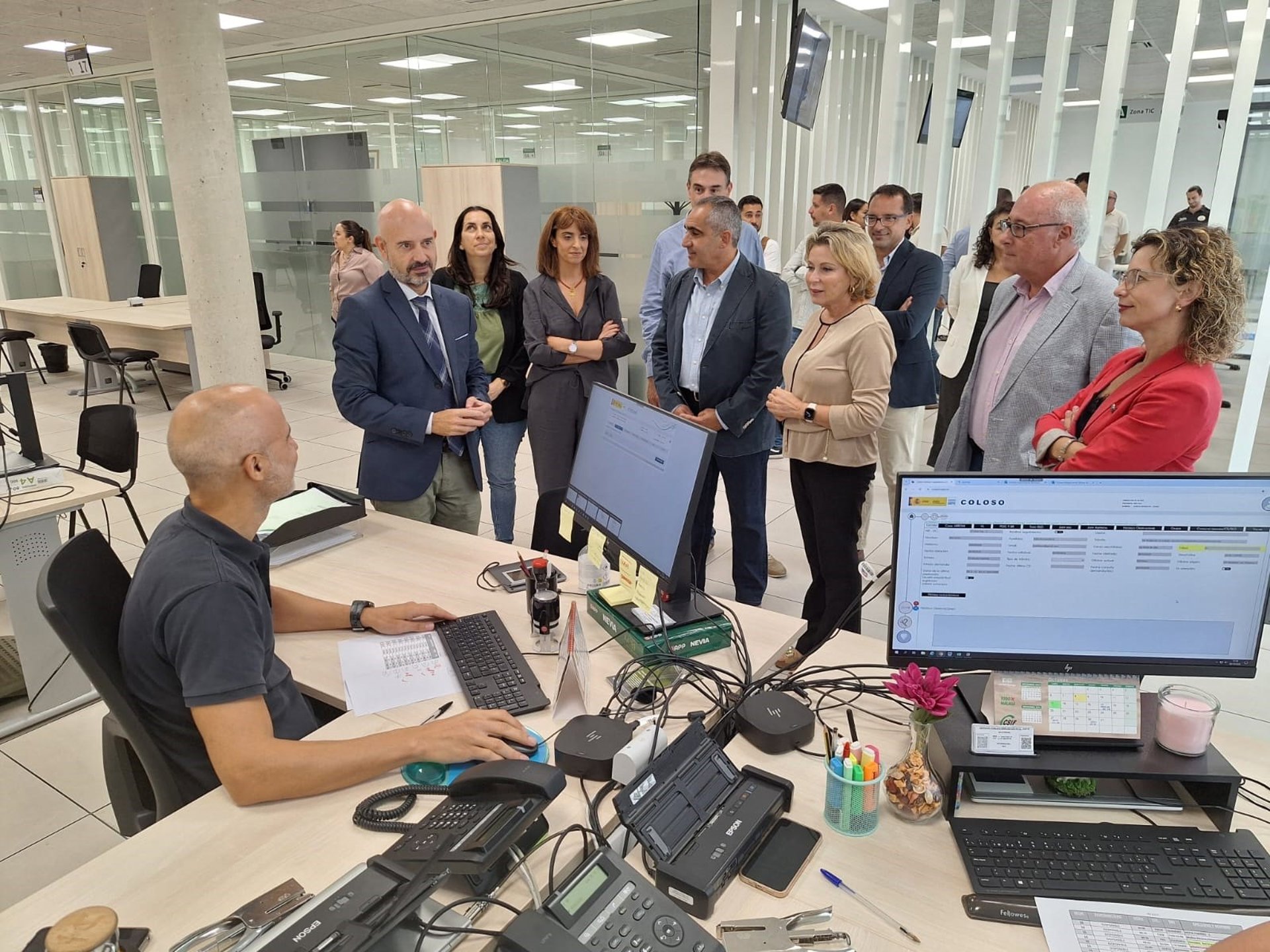 Álora inaugura la nueve sede de su oficina de empleo