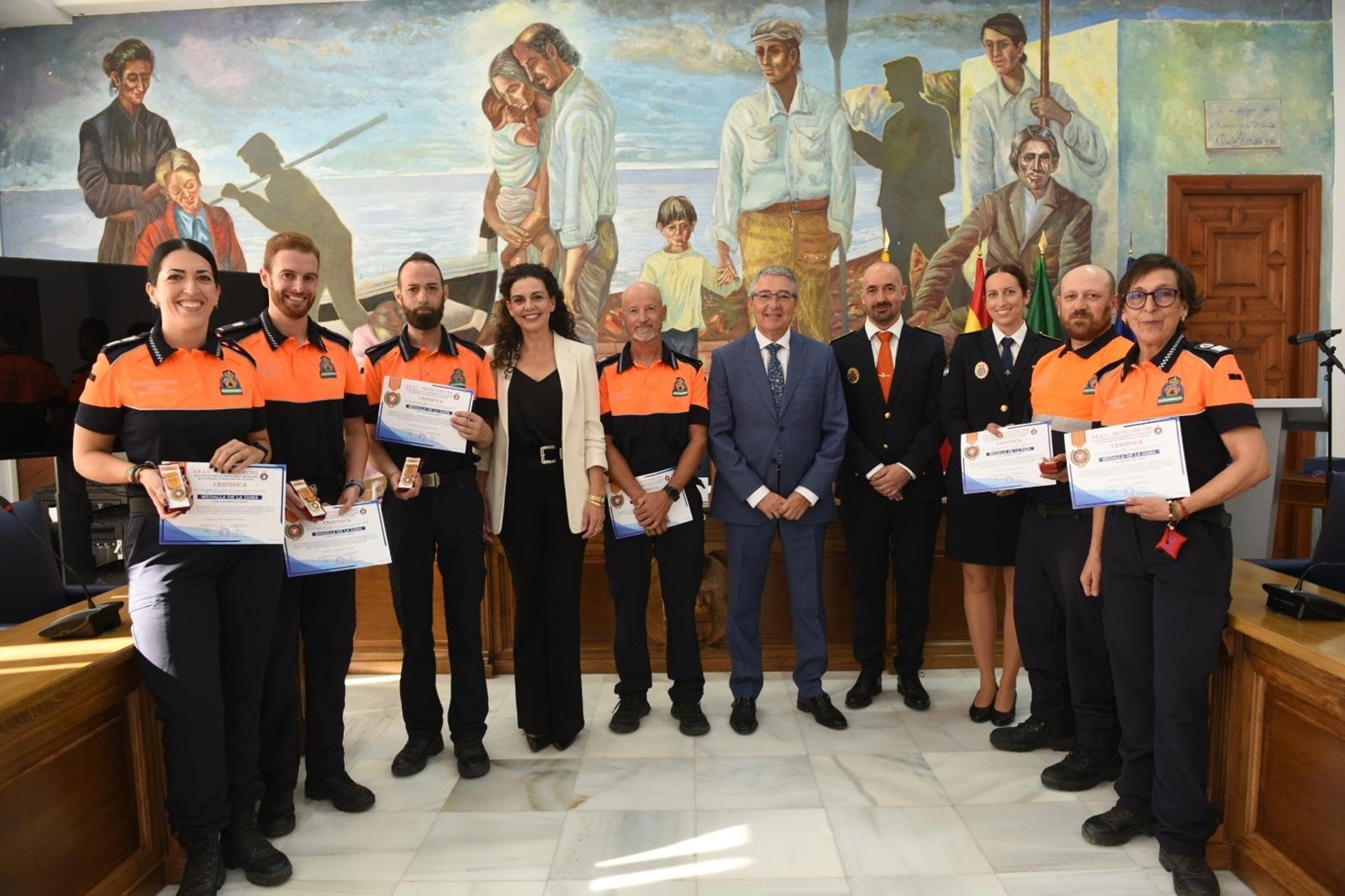 Alcalde reconoce a voluntarios de Protección Civil, "pilar fundamental del bienestar colectivo de Rincón"