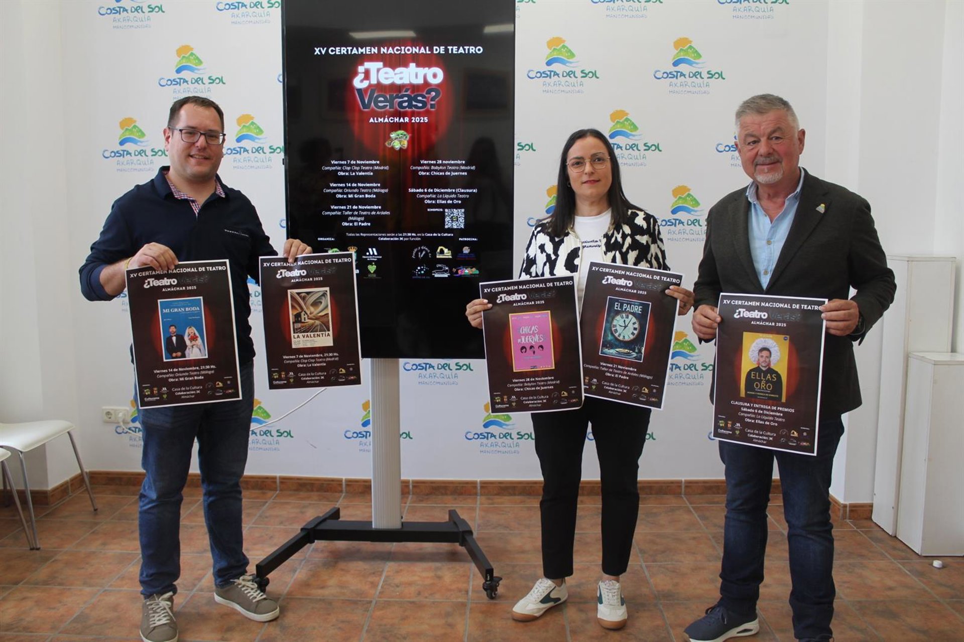 Arranca el XV Certamen de Teatro Nacional ¿Teatro Verás? de Almáchar con cuatro compañías seleccionadas