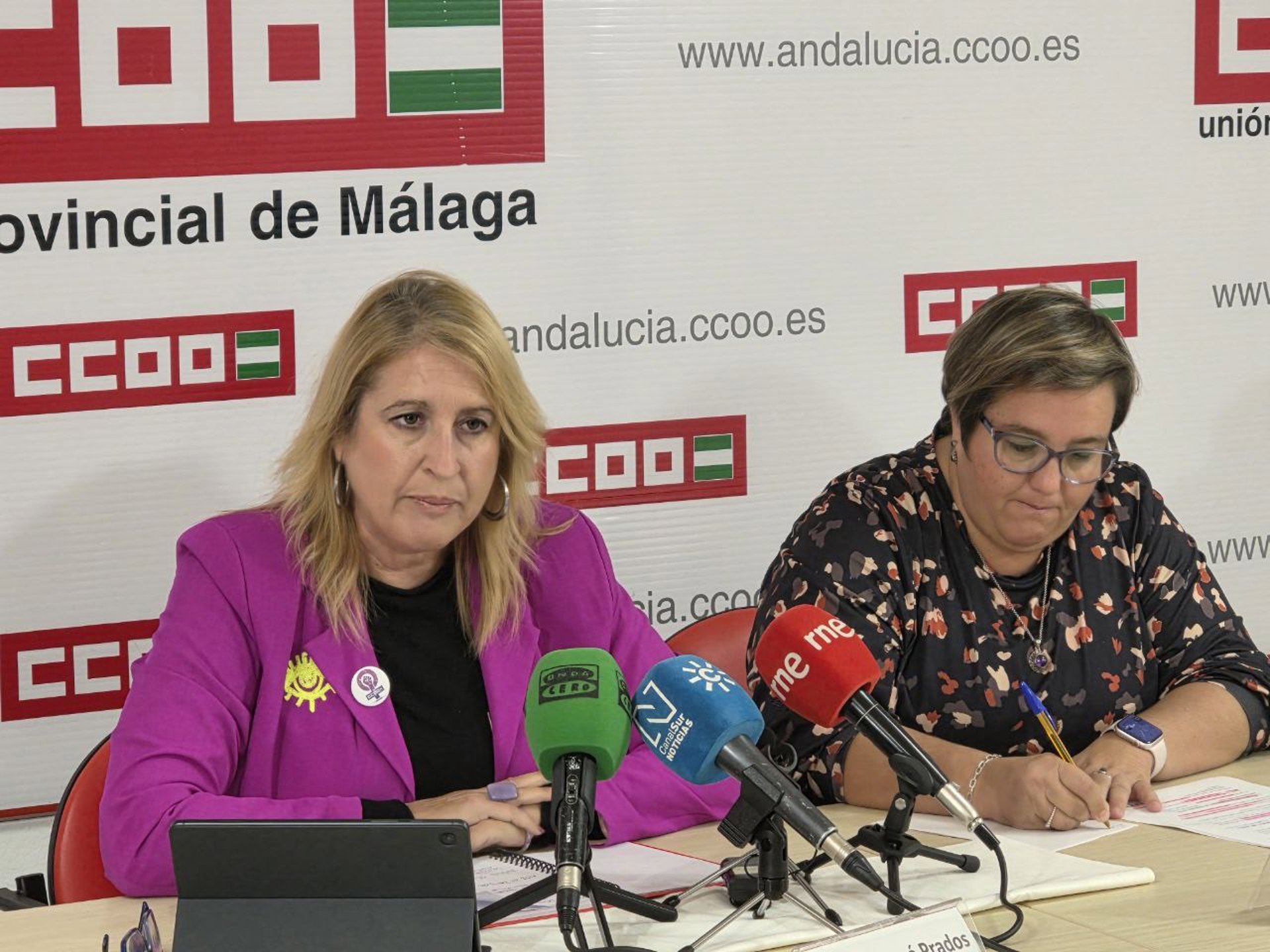 CCOO alerta de que la provincia encabeza el ranking andaluz de mujeres asesinadas