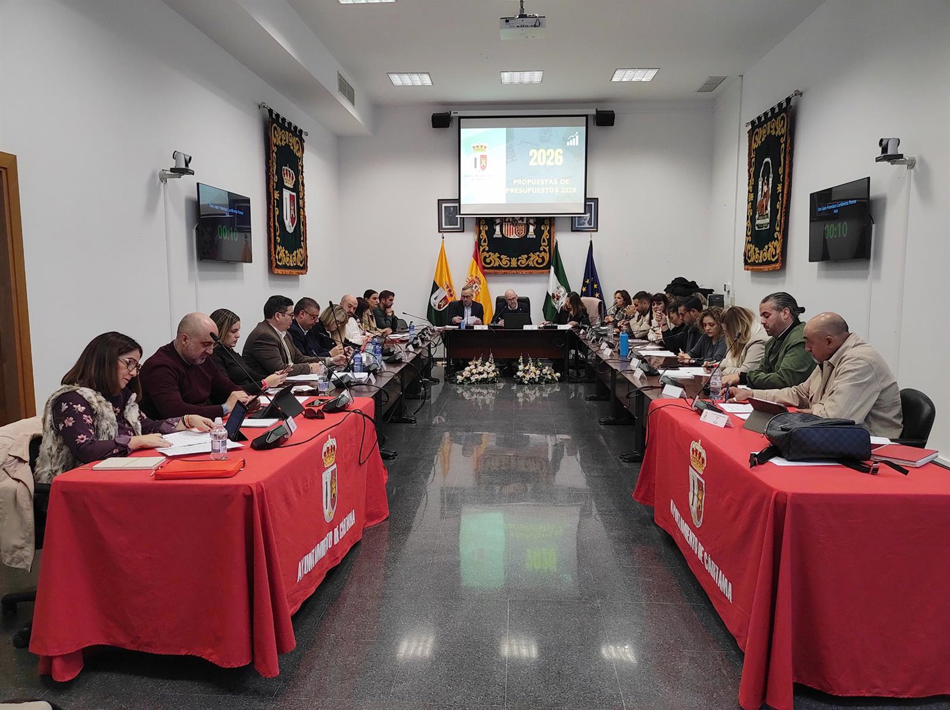 Cártama aprueba inicialmente el Presupuesto General para el ejercicio 2026 por más de 29 millones de euros