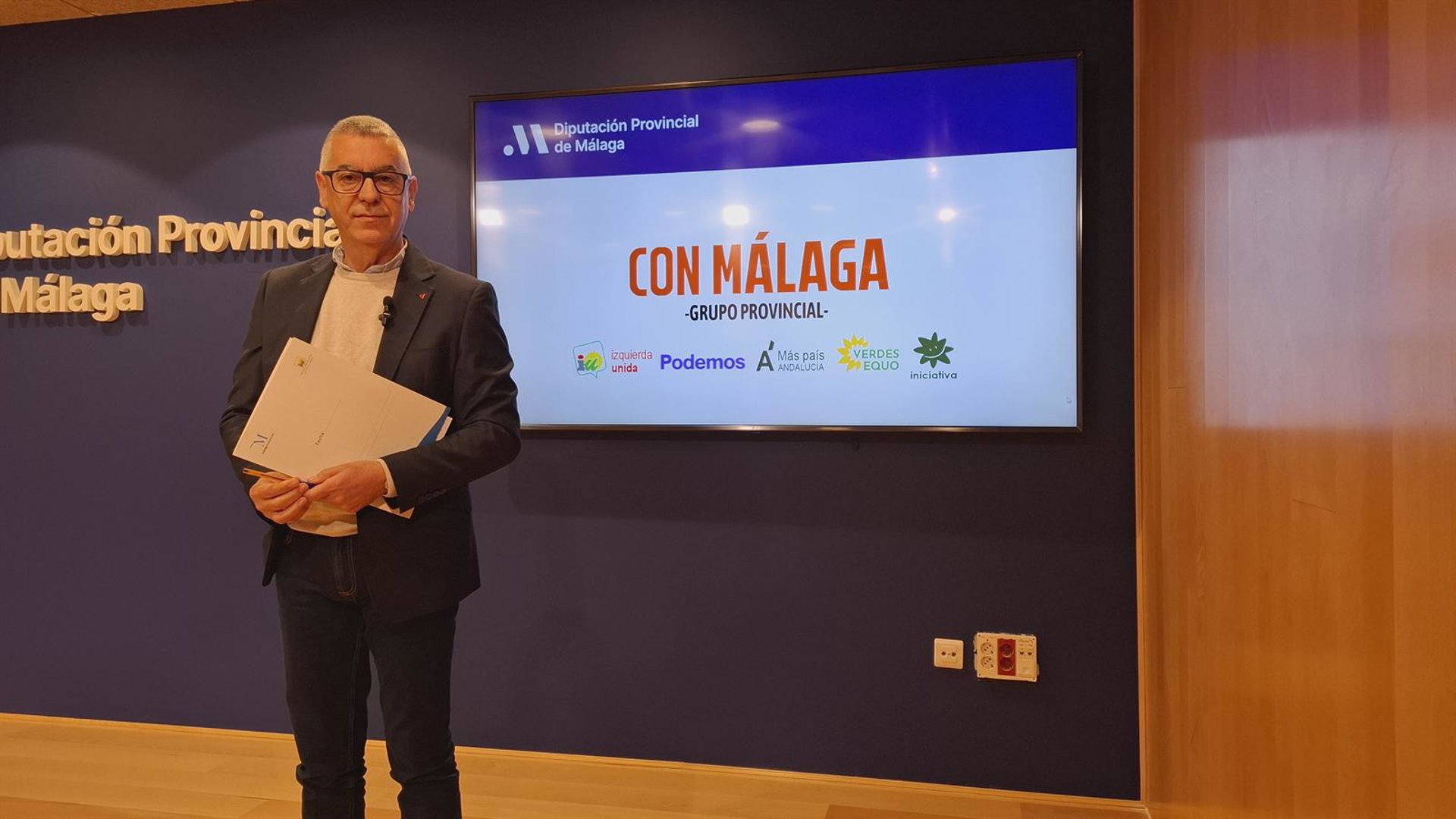 Con Málaga presenta una enmienda y afea que los presupuestos de Diputación "abandonan a los municipios menores"