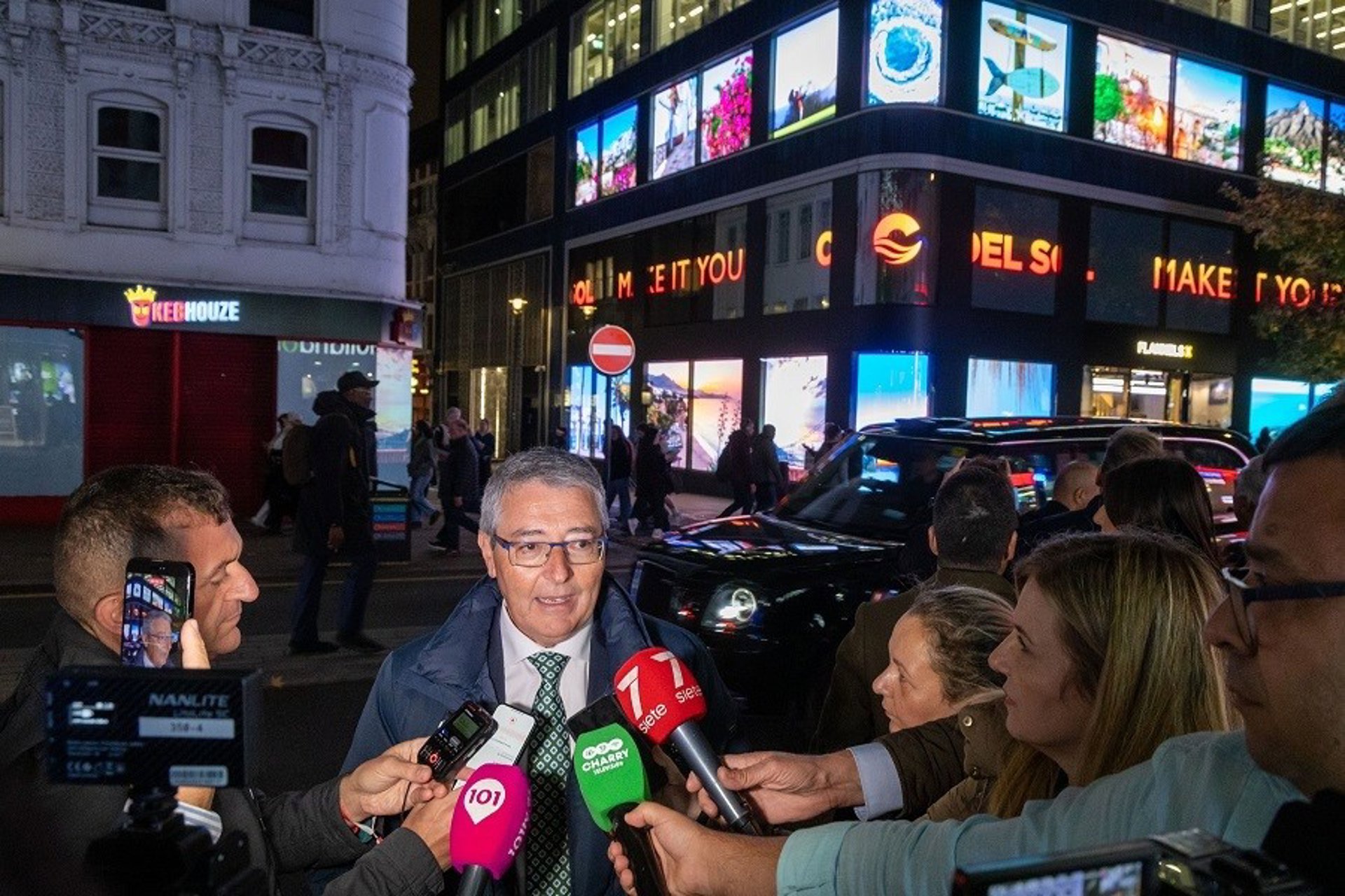 Costa del Sol conquista a viajeros británicos con una acción publicitaria en el corazón de Londres
