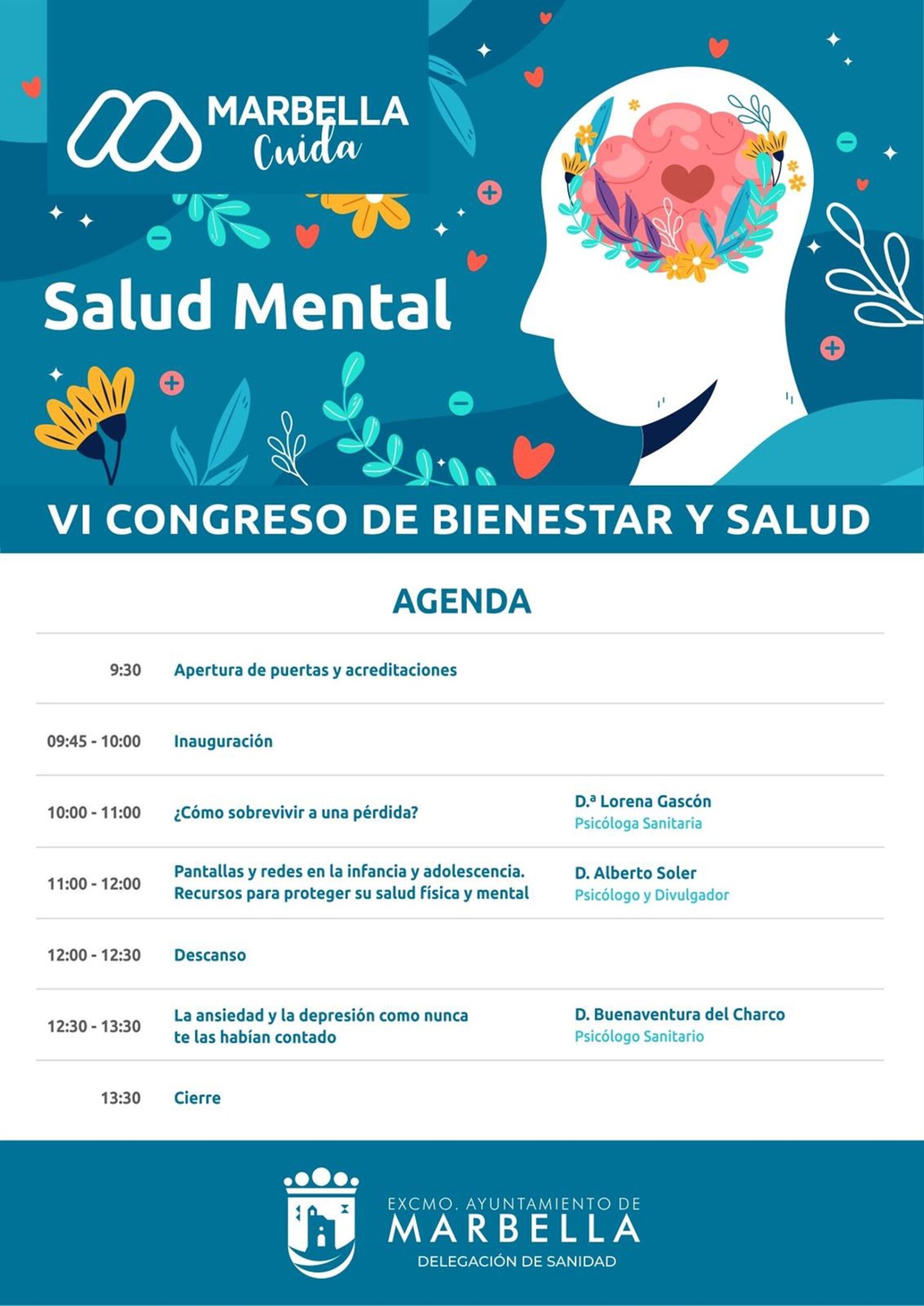 El Palacio de Congresos acoge el VI Congreso Marbella Cuida, que abordará la salud mental