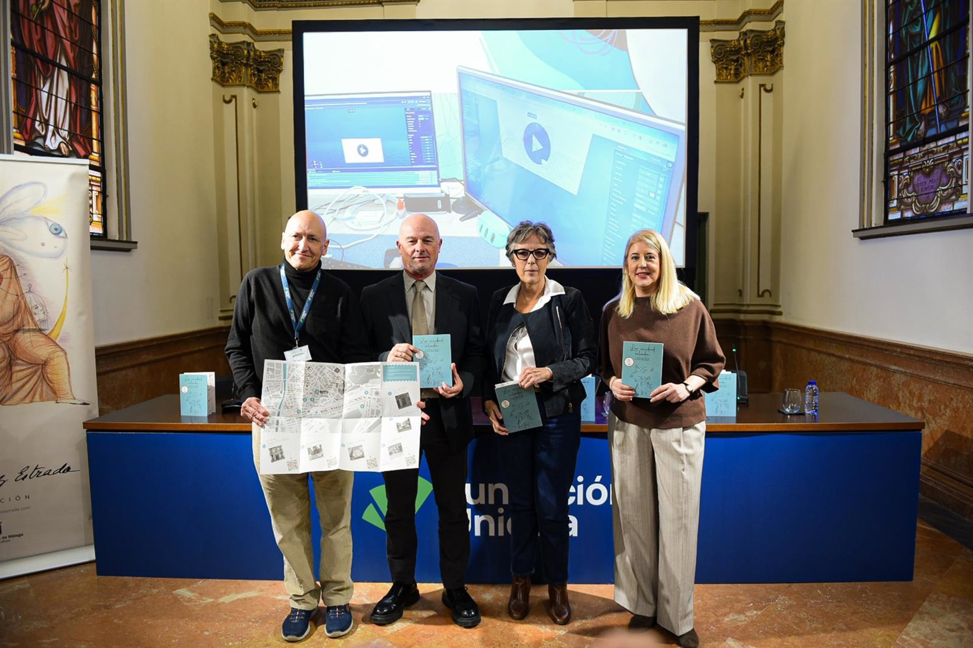 El primer mapa literario de realidad aumentada de Málaga recorre 'La Ciudad Velada' de Rafael Pérez Estrada