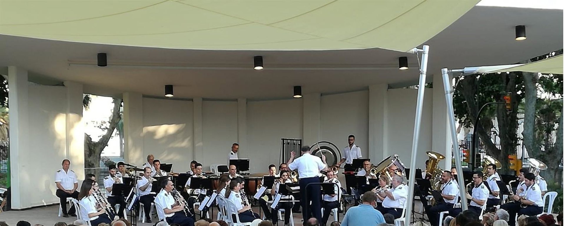 El recinto Eduardo Ocón acoge el próximo concierto de la banda municipal de música de Málaga