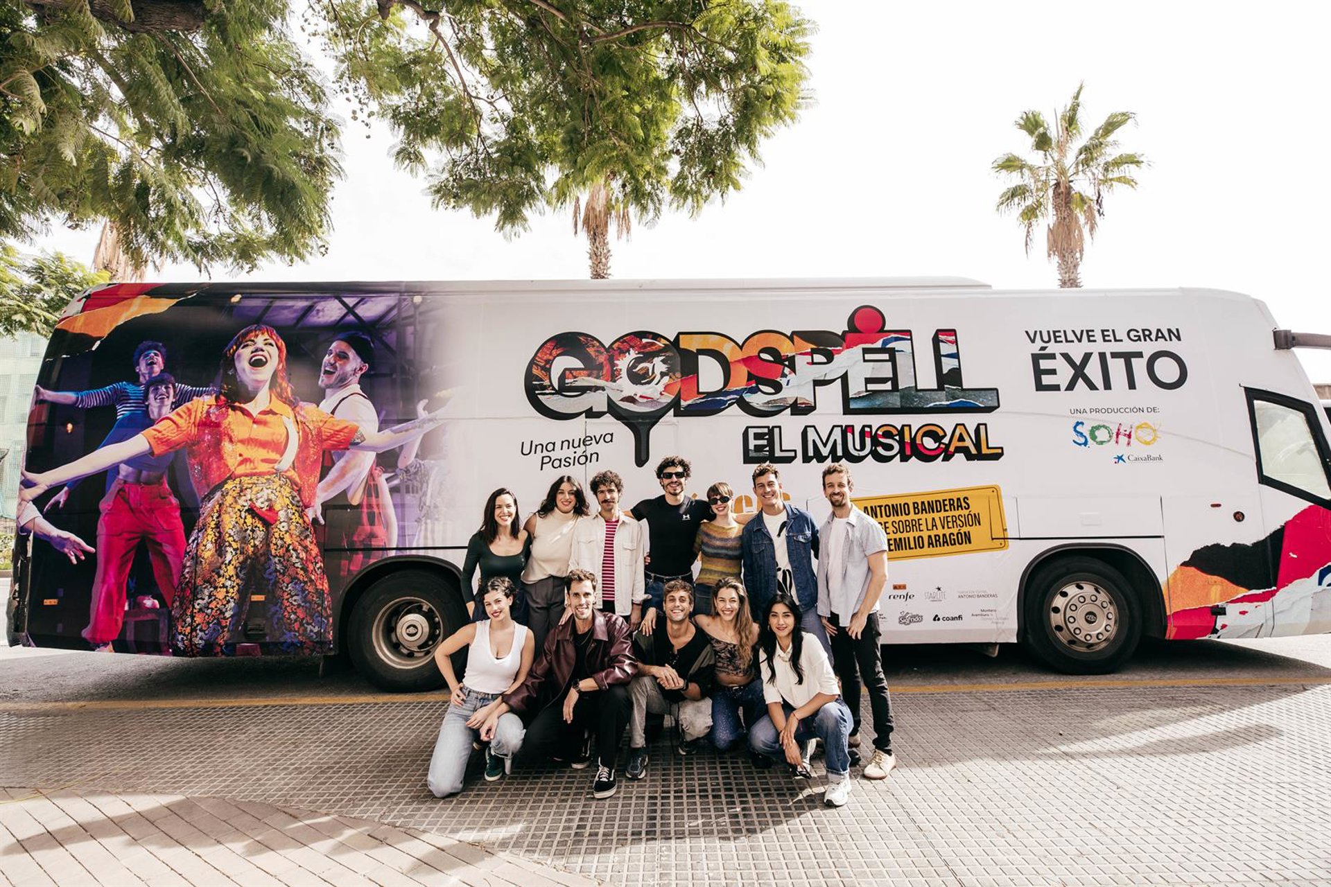 'Godspell' recorre la ciudad de Málaga