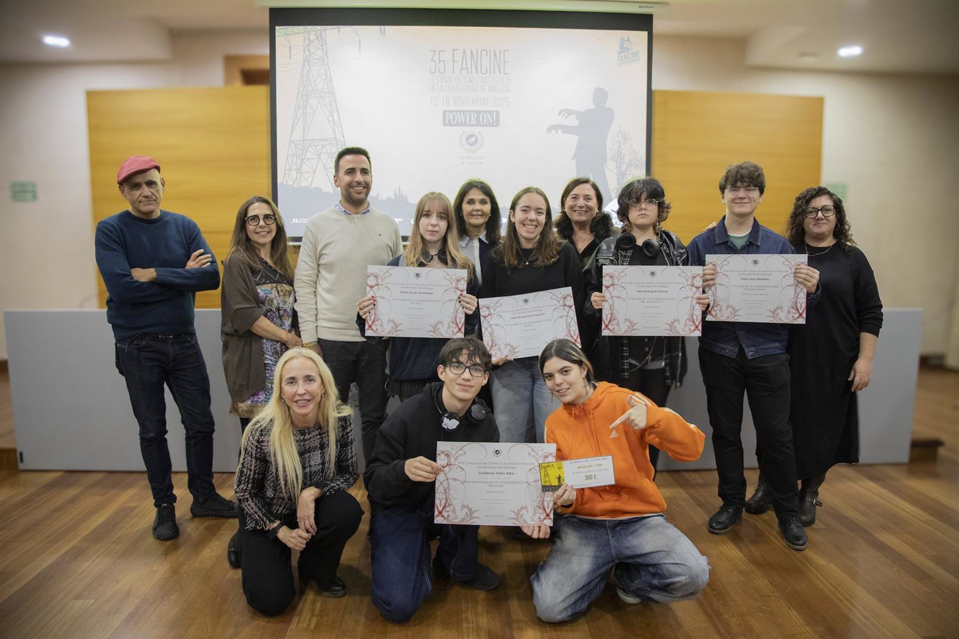 Guillermo Villén y David Palomo, ganadores del Concurso de Cómic e Ilustración de Fancine 2025