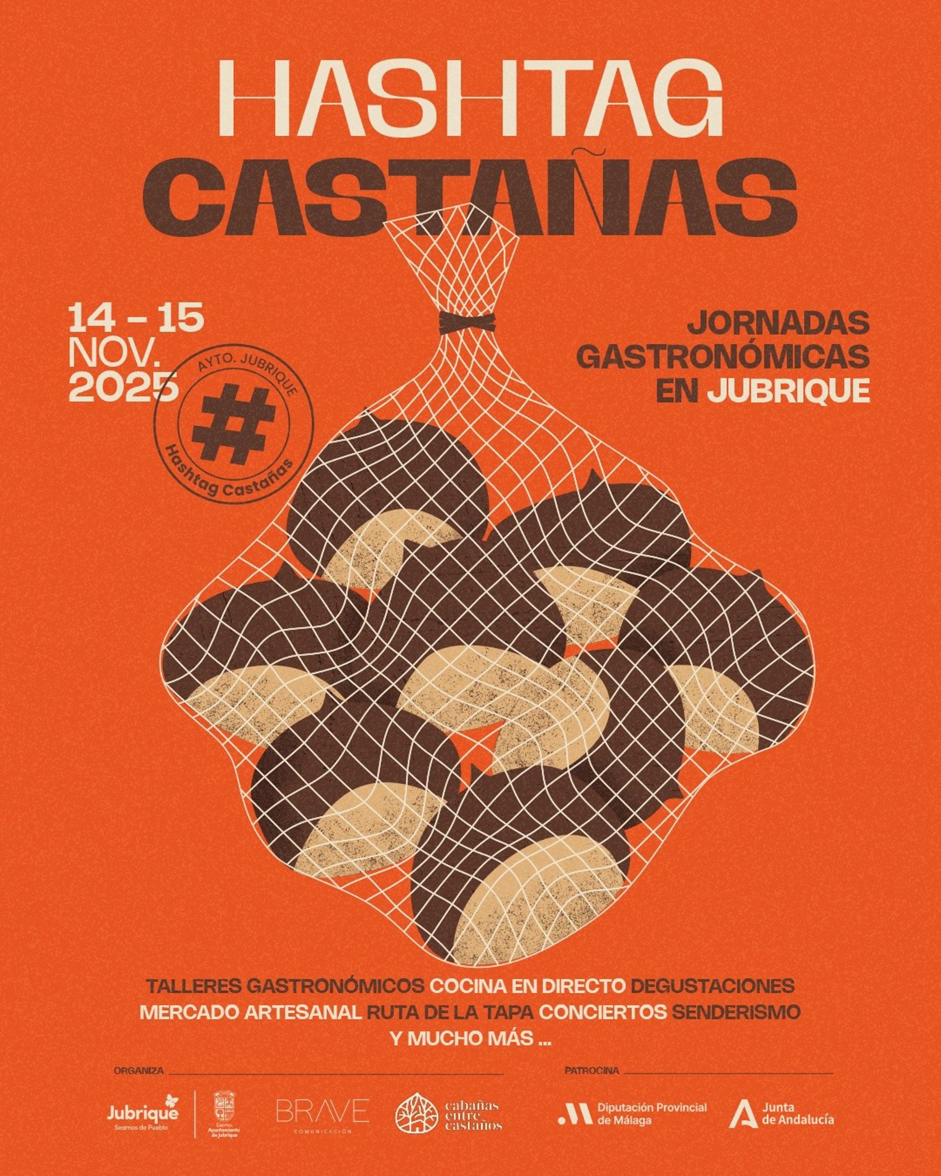 Hashtag Castañas homenajea este fin de semana en Jubrique a uno de los frutos identitarios del Valle del Genal