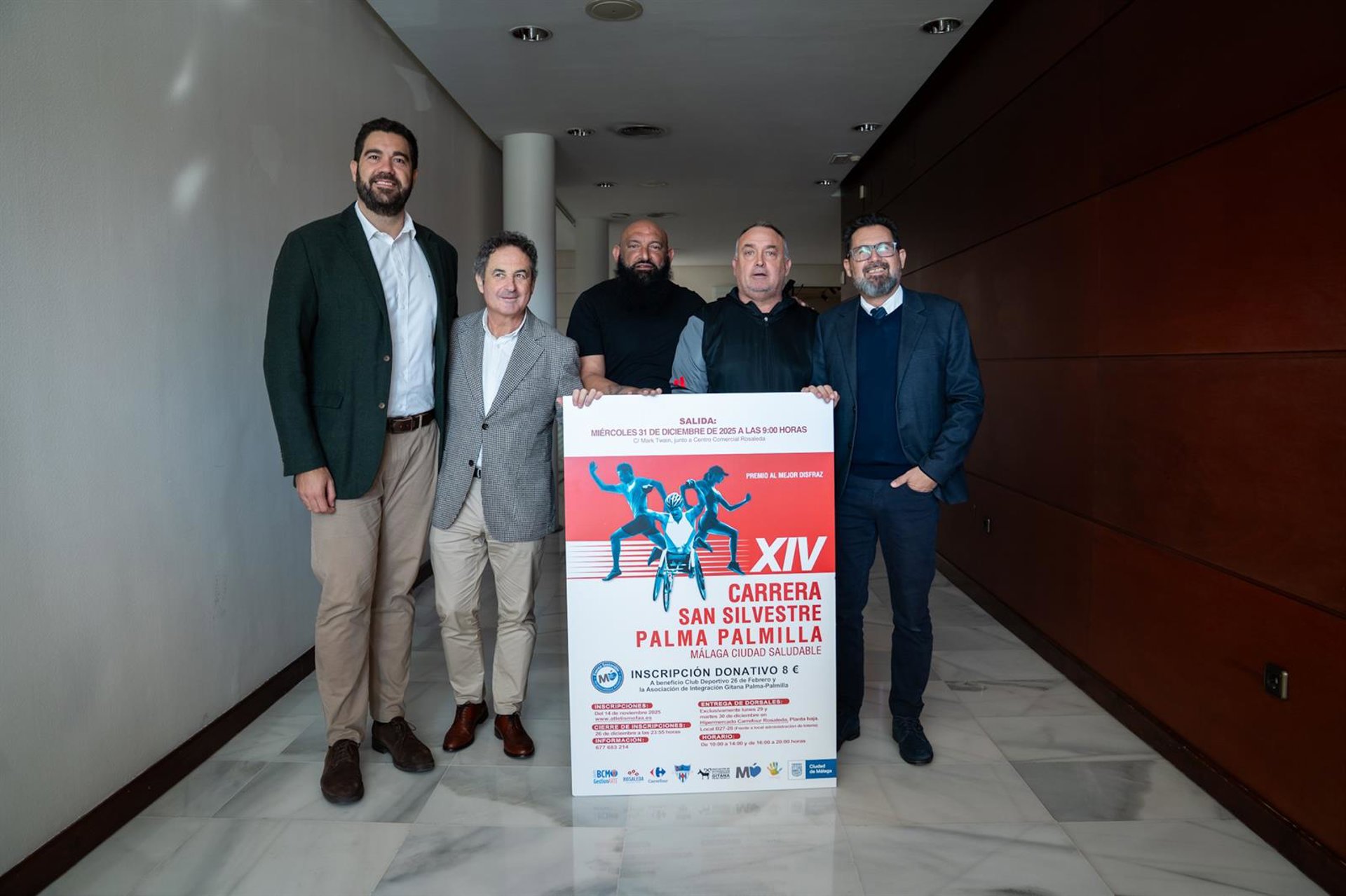 La Carrera de San Silvestre Palma-Palmilla tendrá dos recorridos y recaudación irá destinada a fines solidarios