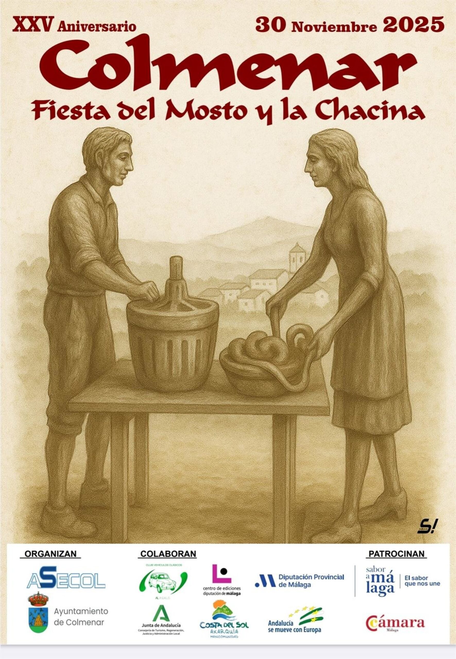 La Fiesta del Mosto y la Chacina de Colmenar celebra su 25 aniversario con tributo a productos artesanales