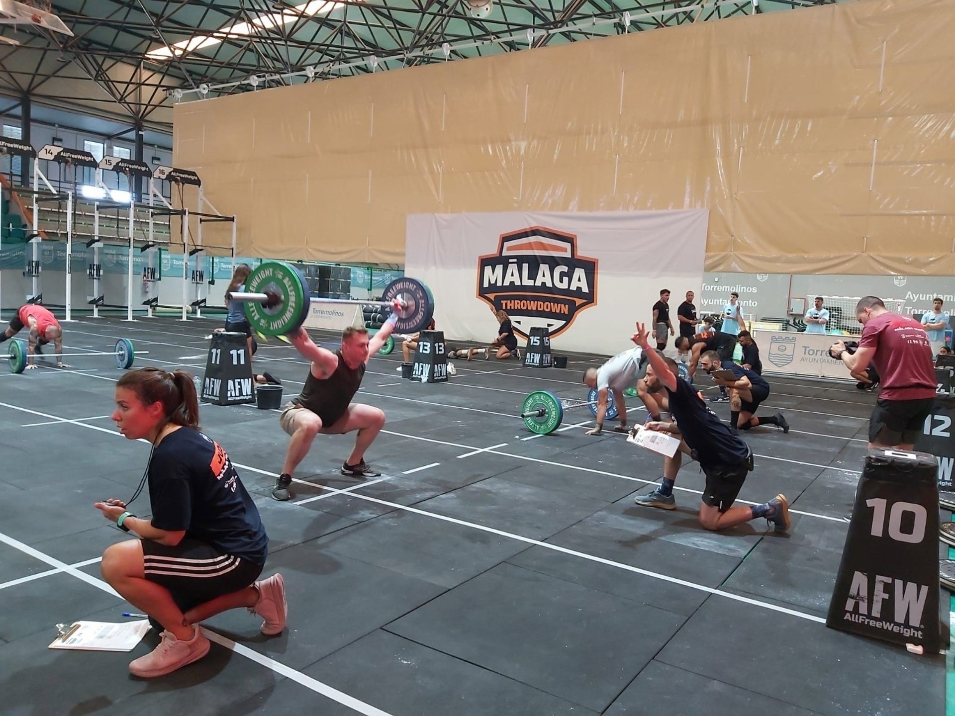 La élite del Cross-Training participa este fin de semana en Torremolinos en el Málaga Throwdown