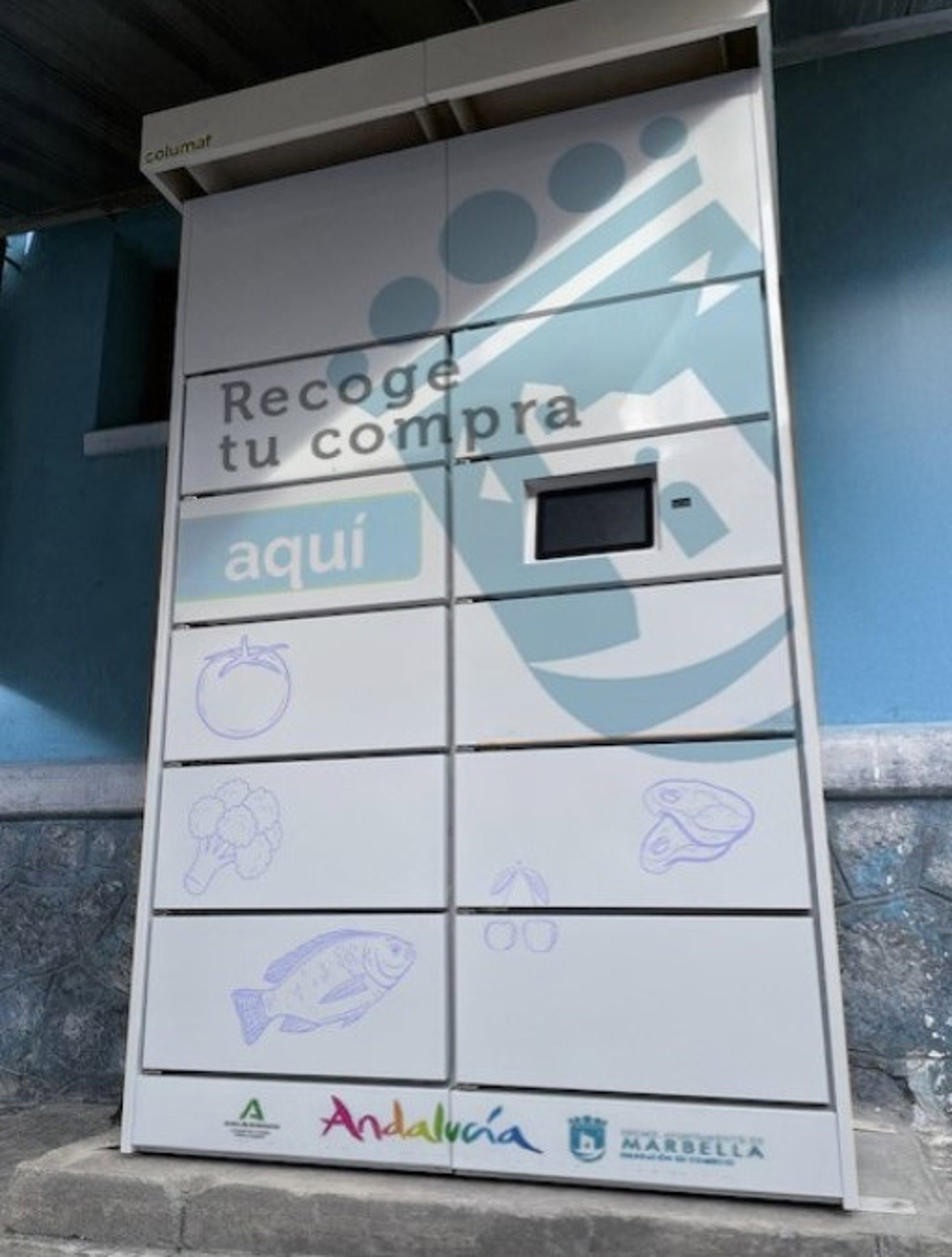 Marbella adquiere taquillas inteligentes refrigeradas para el Mercado Central