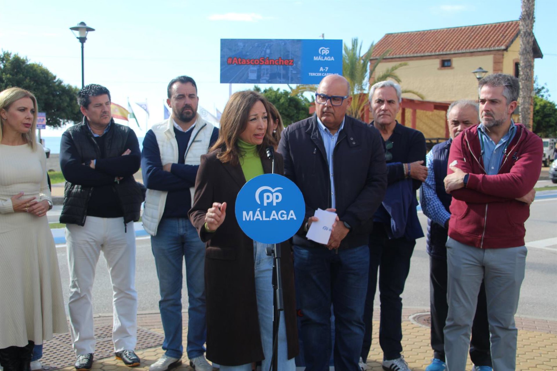 PP pide al tejido empresarial y productivo de Axarquía que se sume a reclamar el tercer carril y mejoras en A-7
