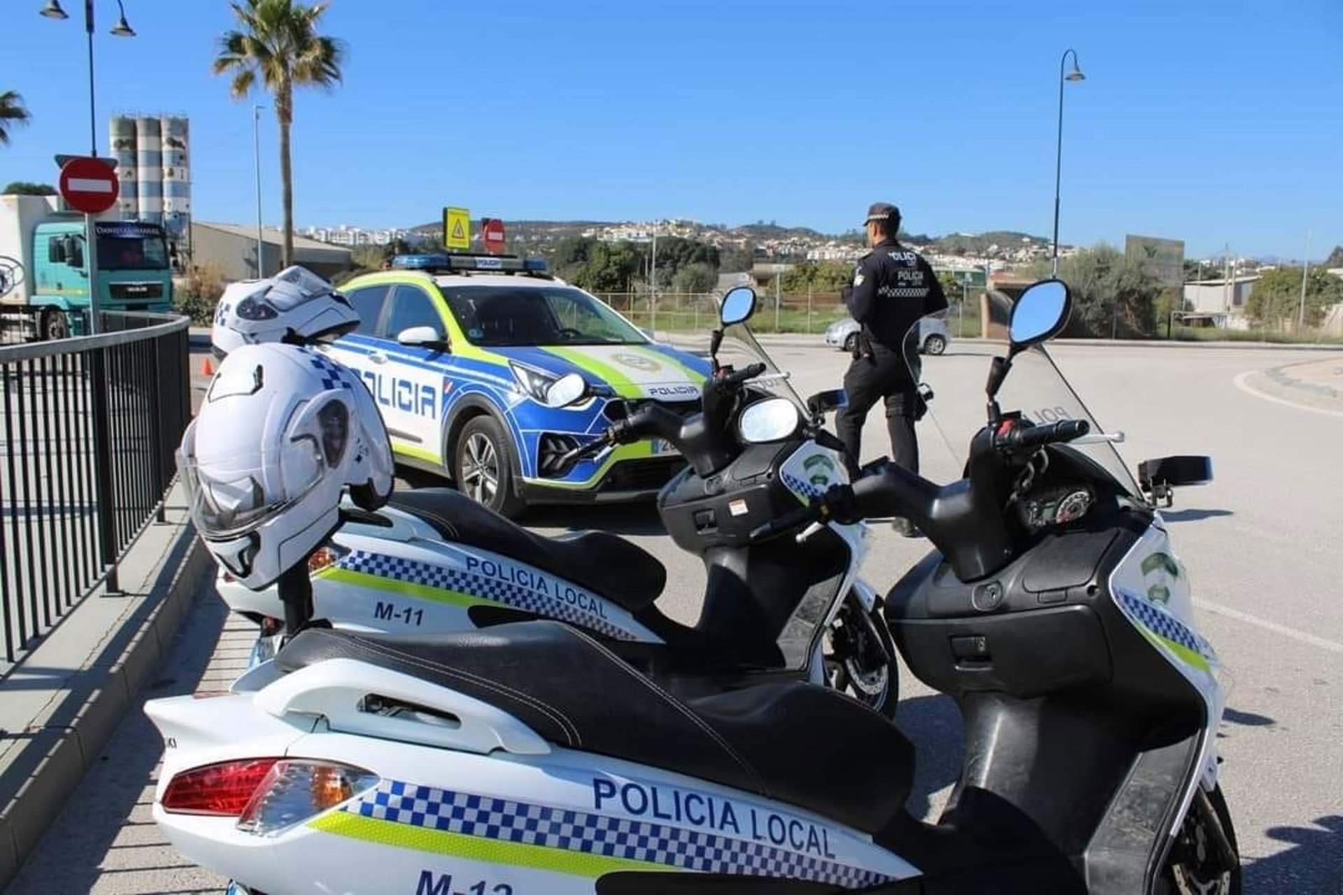 Policía Local de Mijas tramita 92 actuaciones en materia de convivencia, seguridad y control preventivo