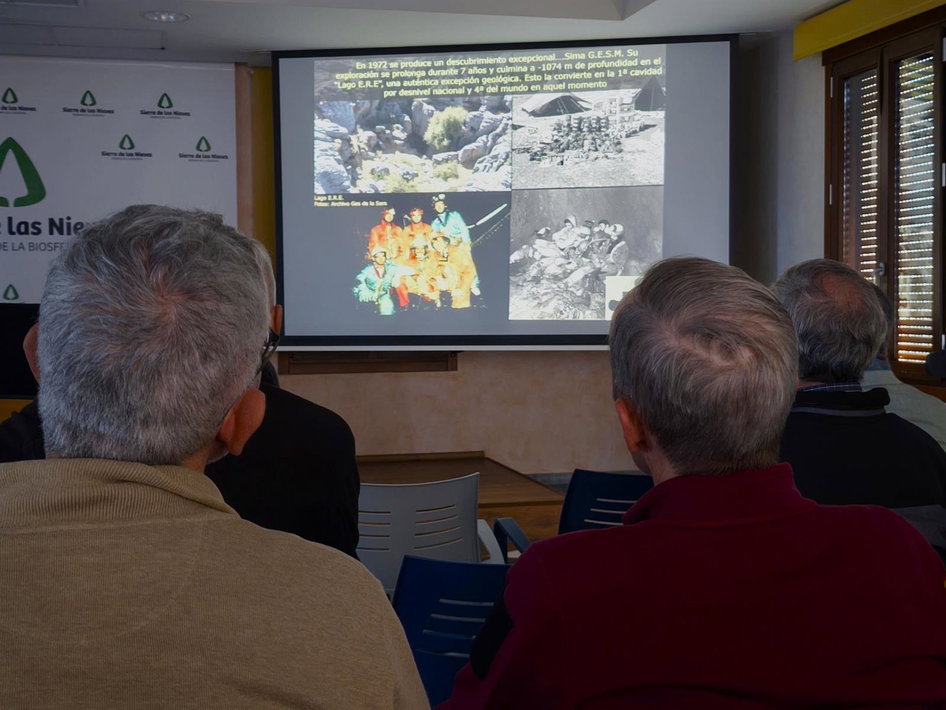 Presentan la cavidad subterránea 'Complejo Nevero-Aire' en la Sierra de las Nieves