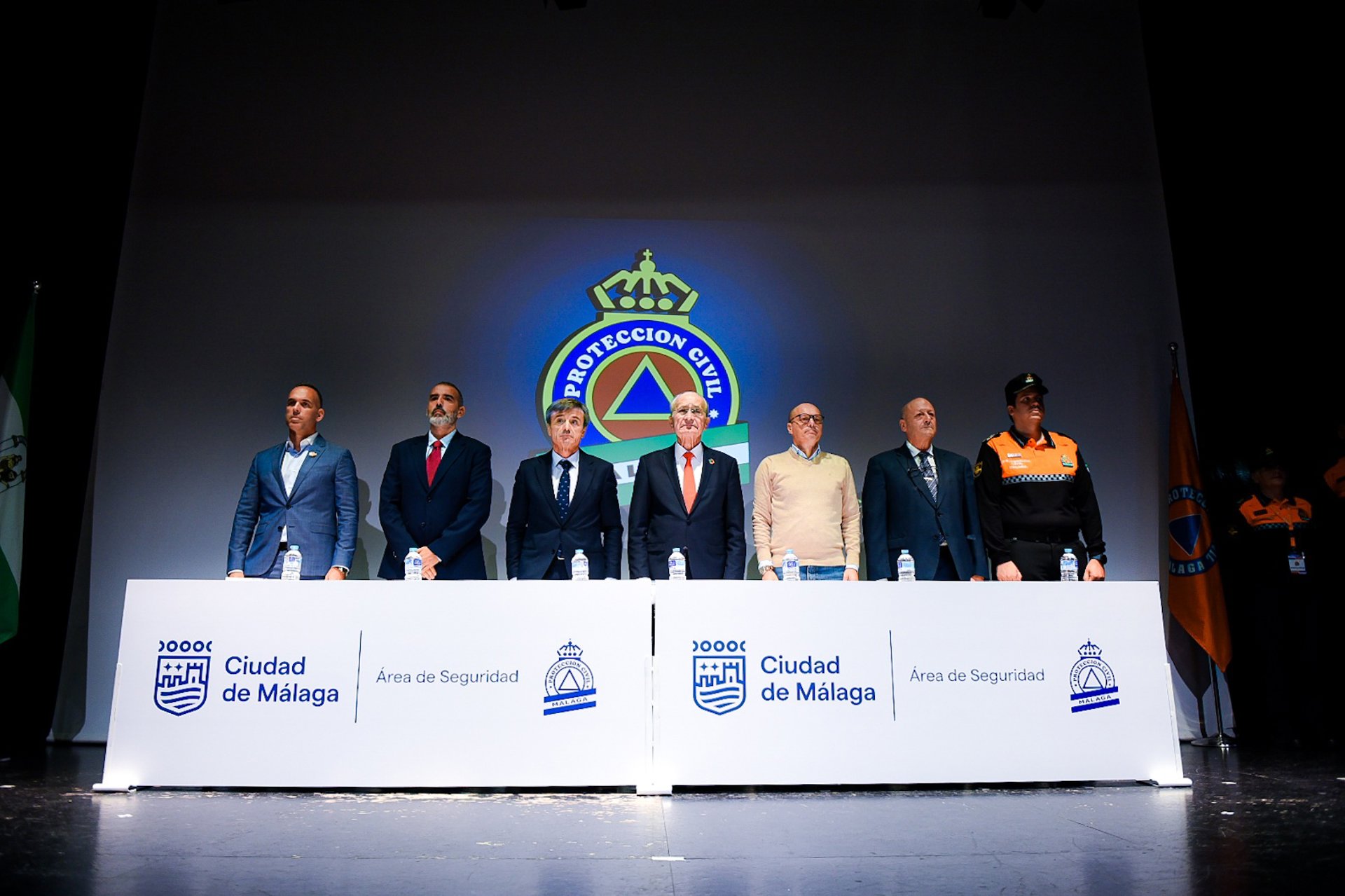 Protección Civil de Málaga pone en valor la labor de la Agrupación del Voluntariado en su acto anual