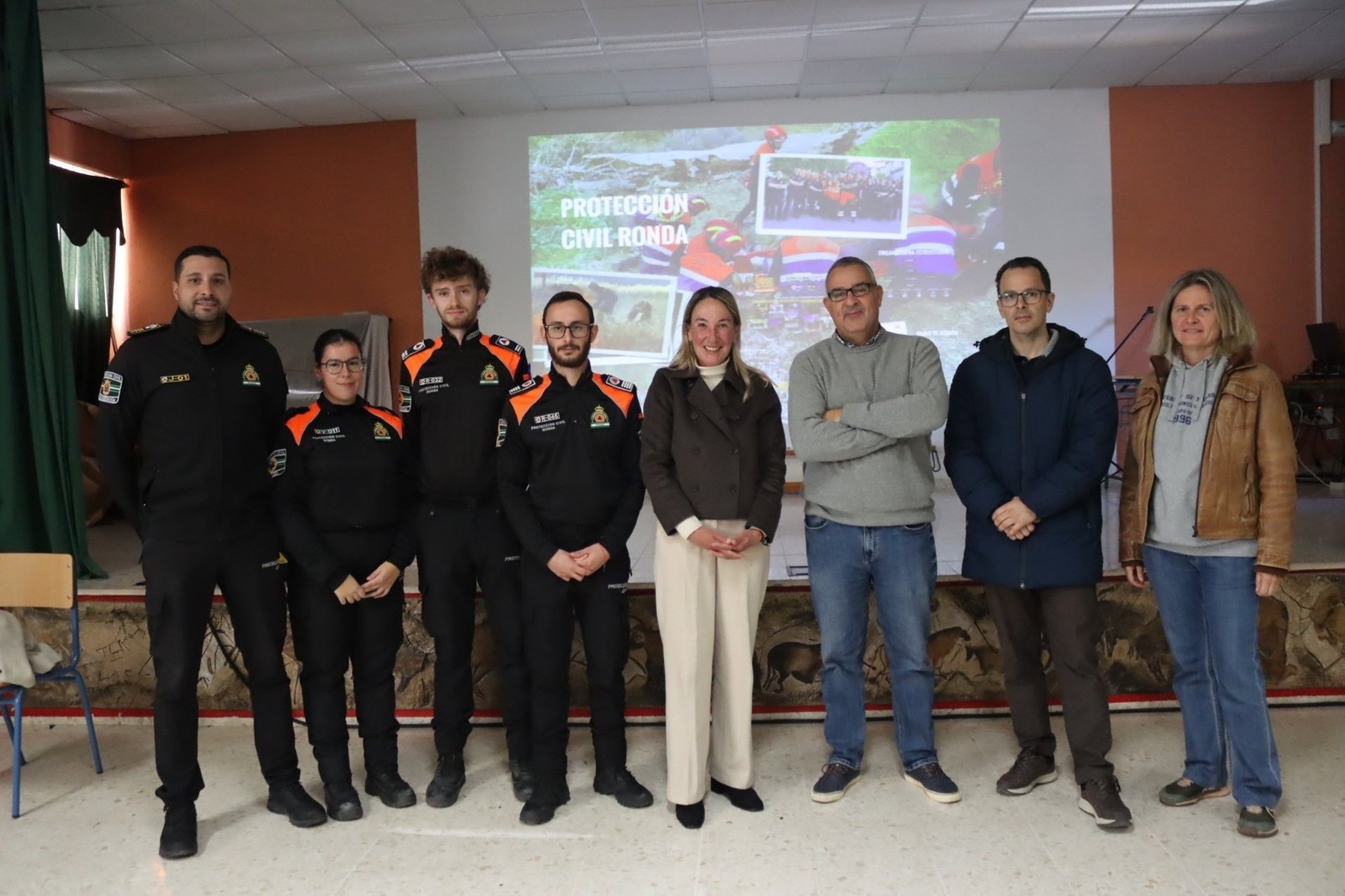 Protección Civil de Ronda ofrece clases de primeros auxilios a estudiantes de varios centros educativos