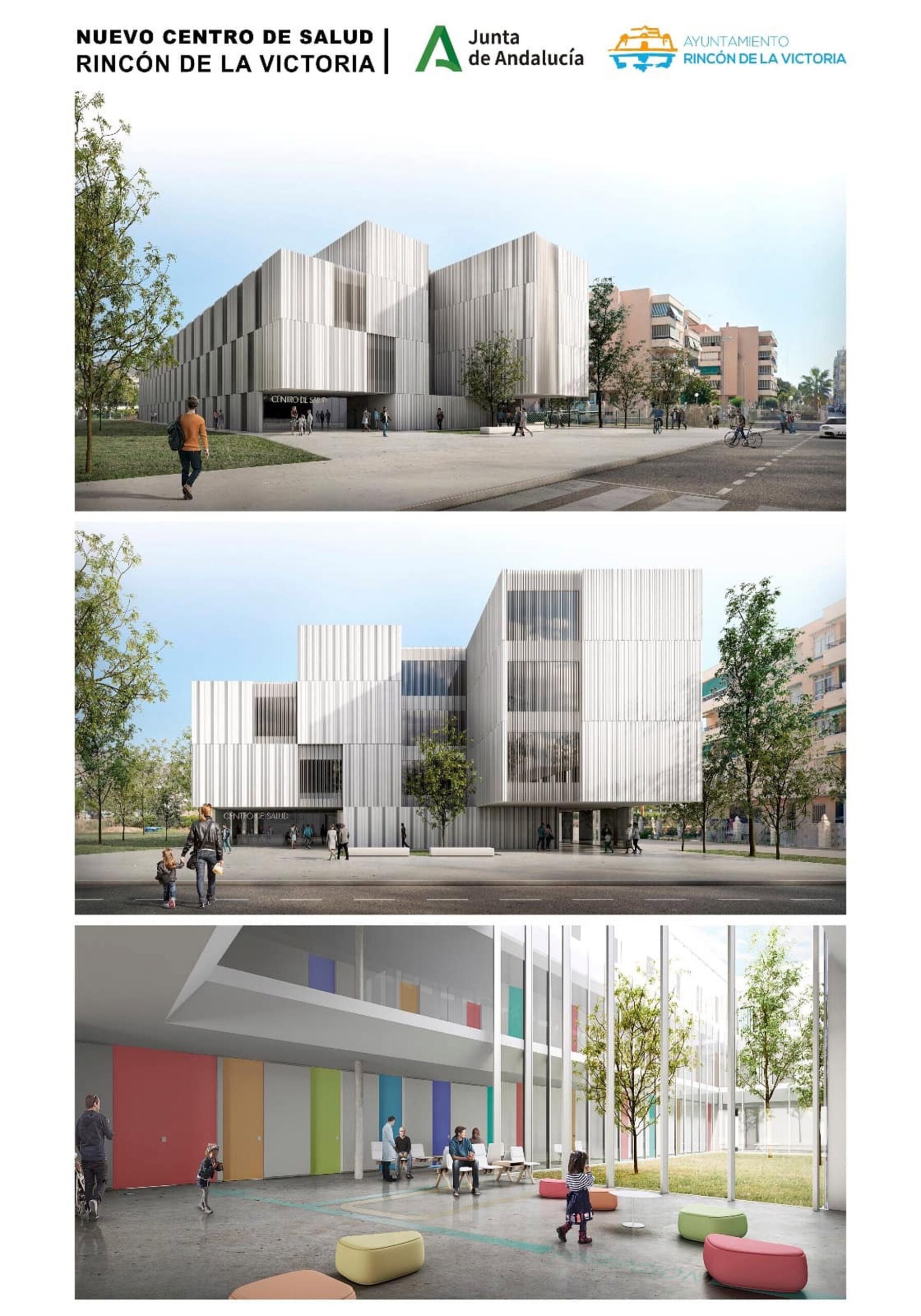 Sanz anuncia la licitación de la obra del nuevo centro de salud de Rincón de la Victoria